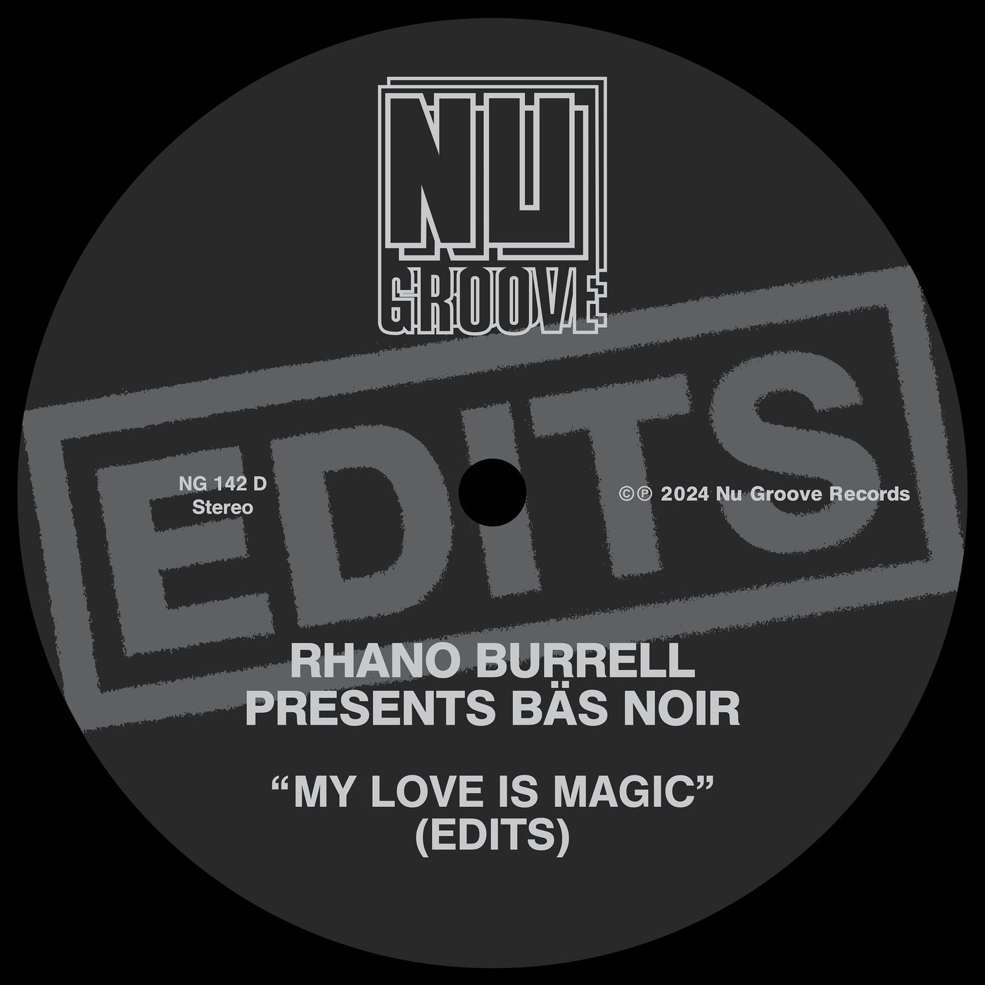 Cover - Rhano Burrell - My Love Is Magic (Mark Broom's Dub Retouch)