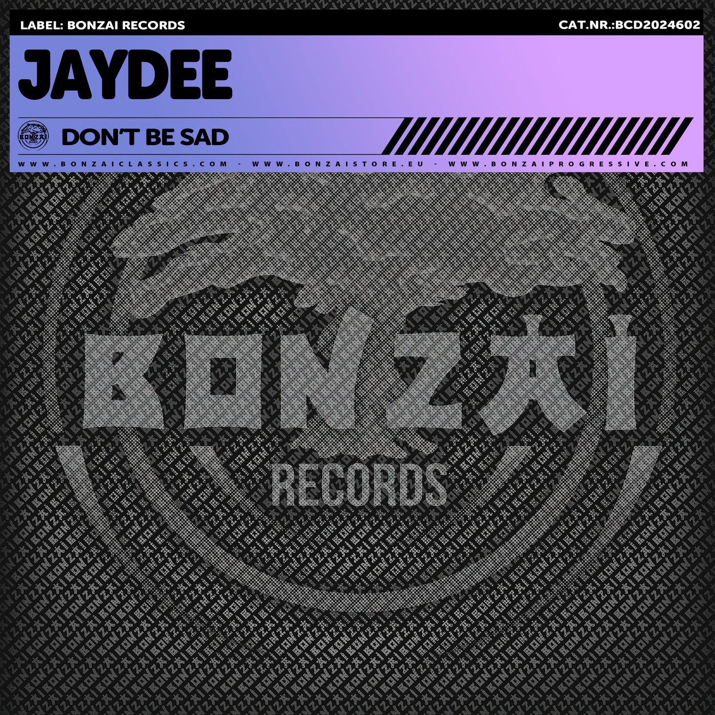Cover - Jaydee - Don't Be Sad (Original Mix)