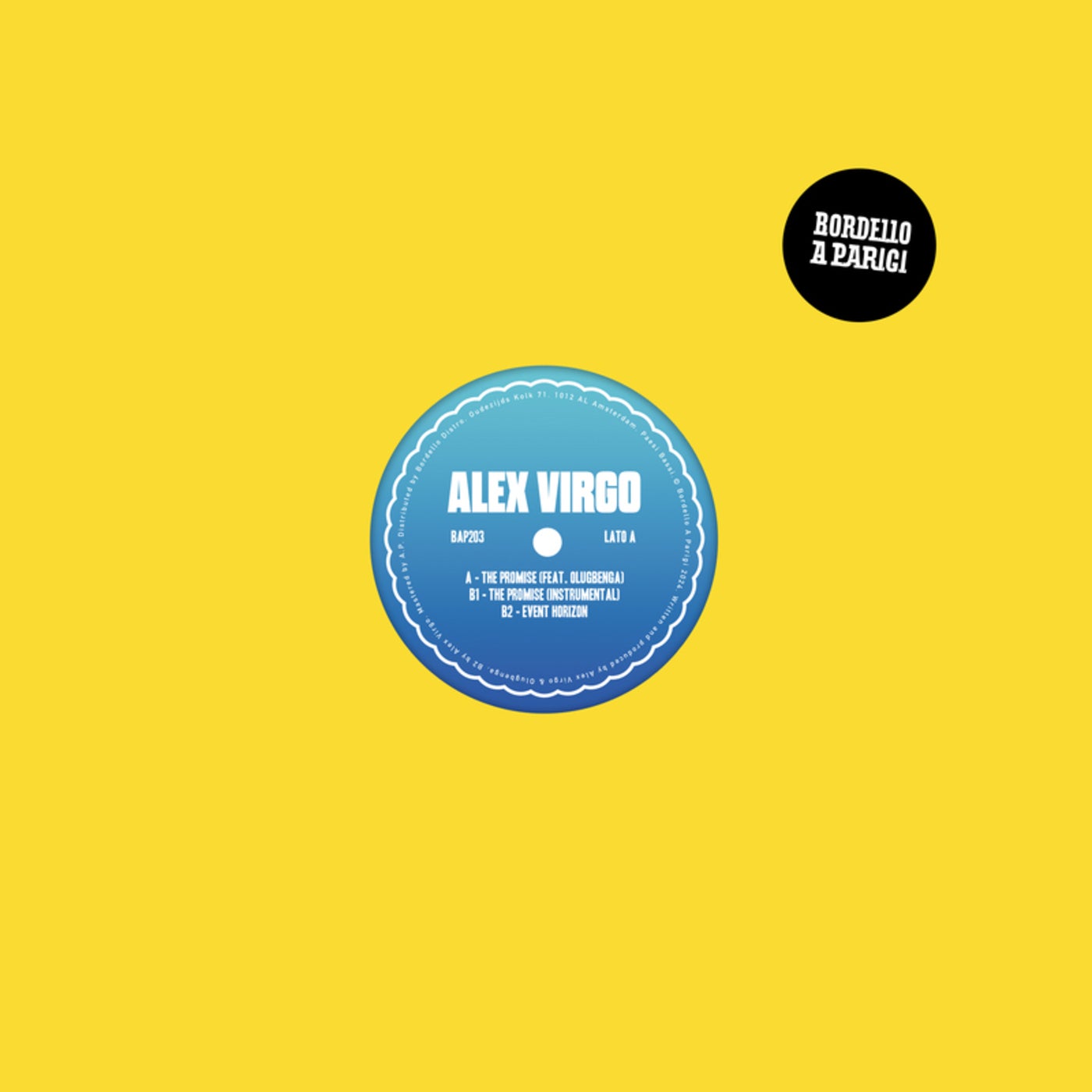 Cover - Olugbenga, Alex Virgo - The Promise featuring Olugbenga (Original Mix)