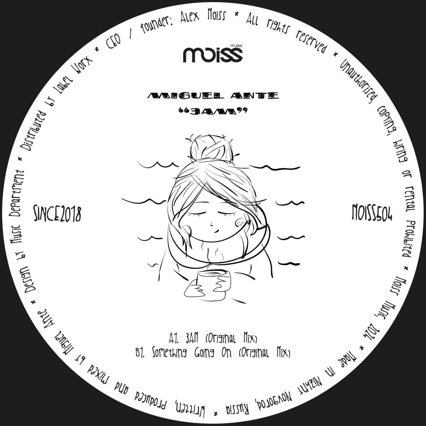 Cover - Miguel Ante - Something Going On (Original Mix)