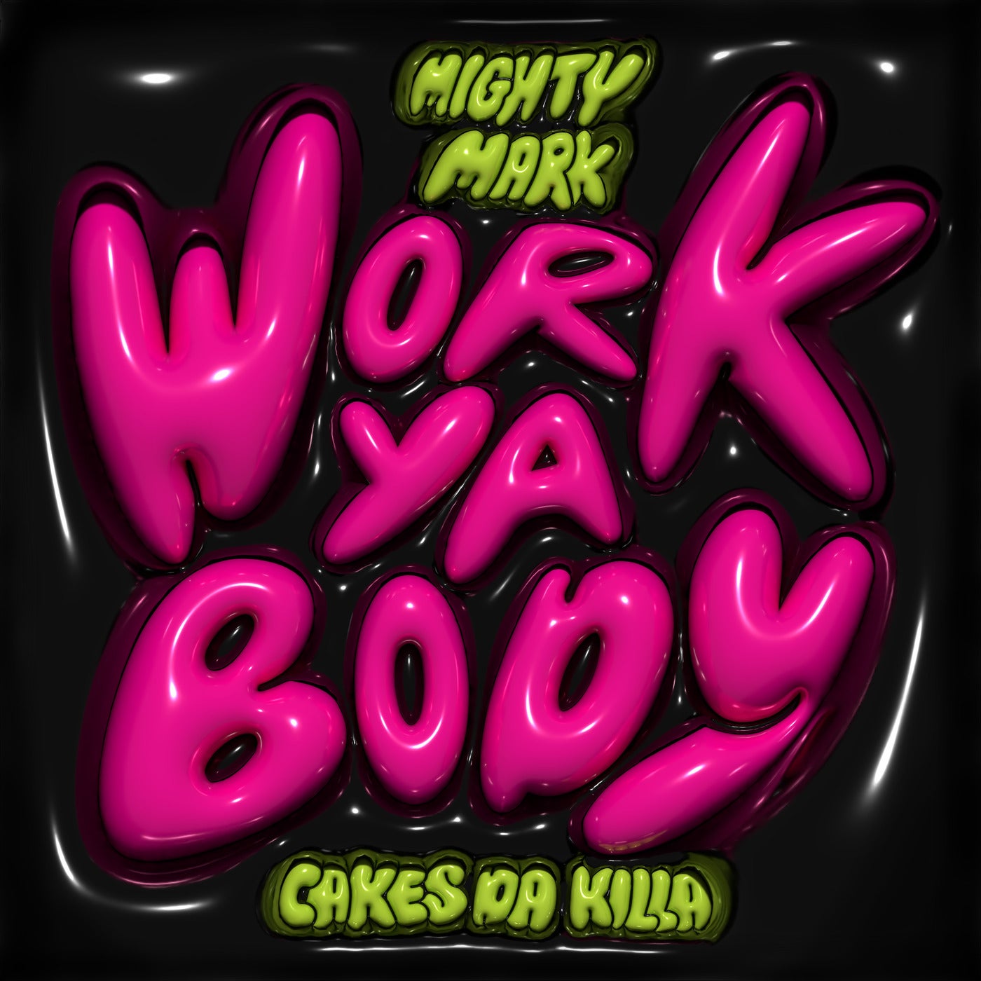 Cover - Cakes Da Killa, Mighty Mark - Work Ya Body (Extended Mix)