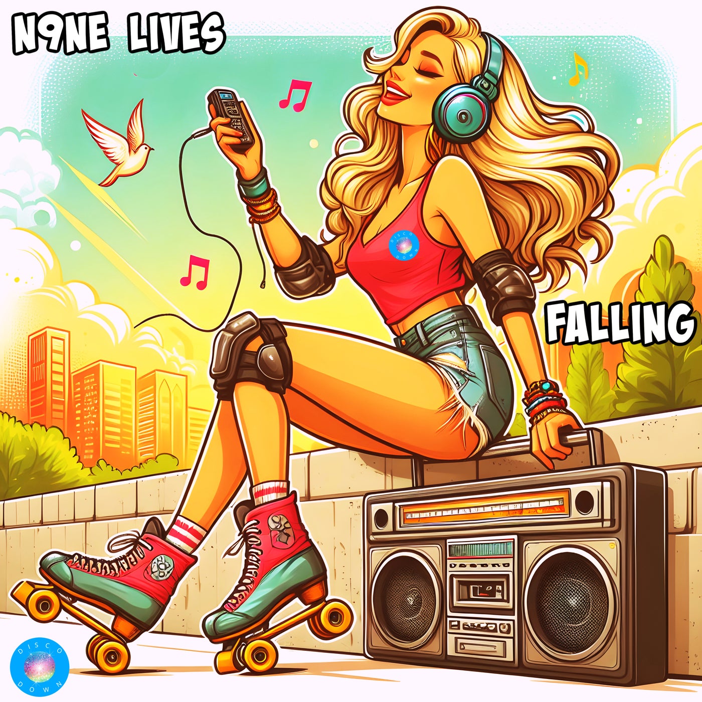 Cover - N9NE LIVES - Falling (Original Mix)