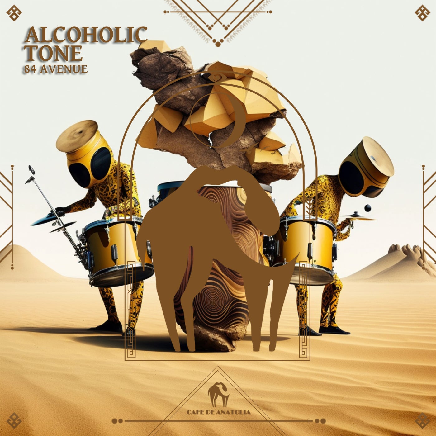 Cover - Cafe De Anatolia, 84 Avenue - Alcoholic Tone (Original Mix)
