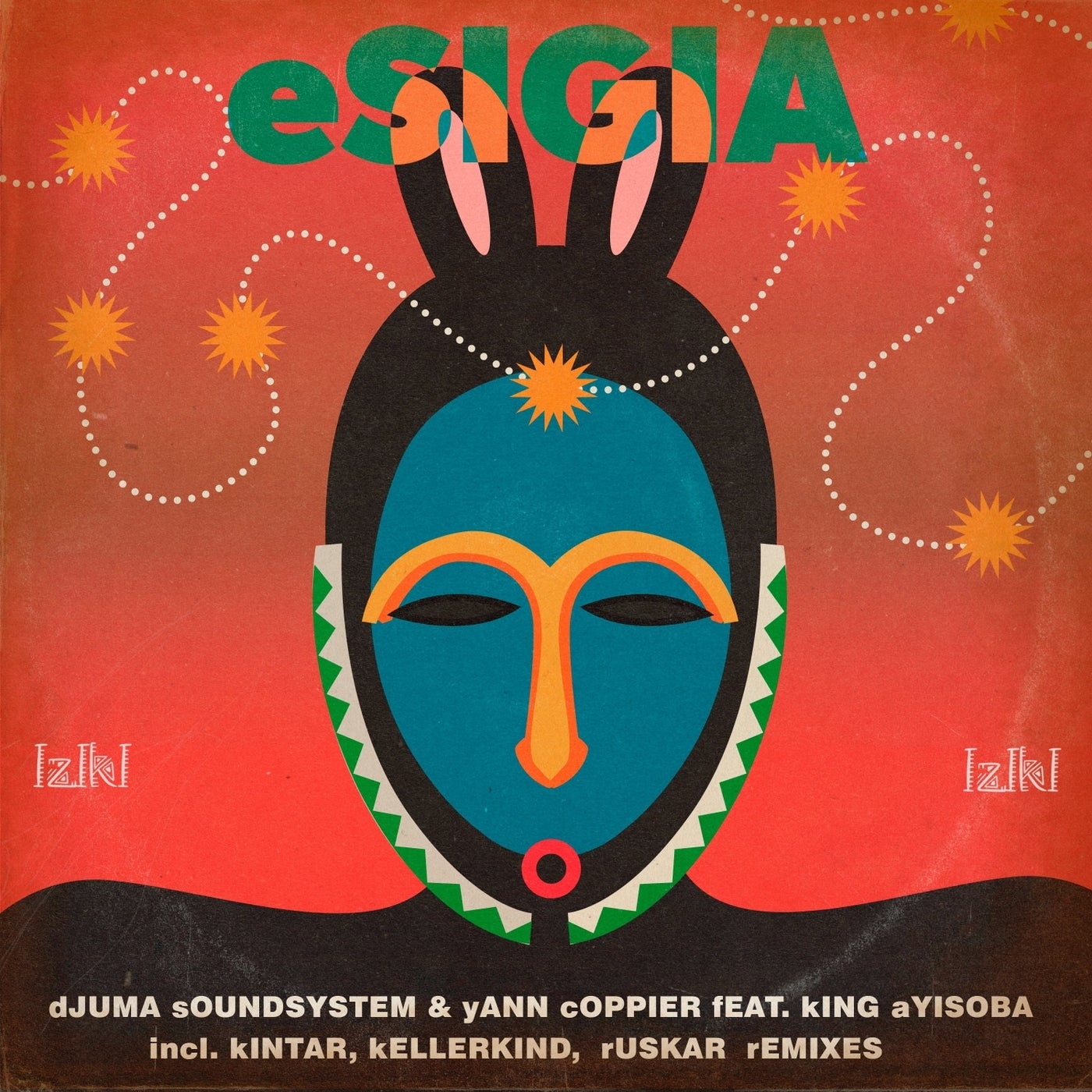 Cover - Djuma Soundsystem, King Ayisoba, Yann Coppier - Esigia (feat. King Ayisoba) (Kellerkind remix)