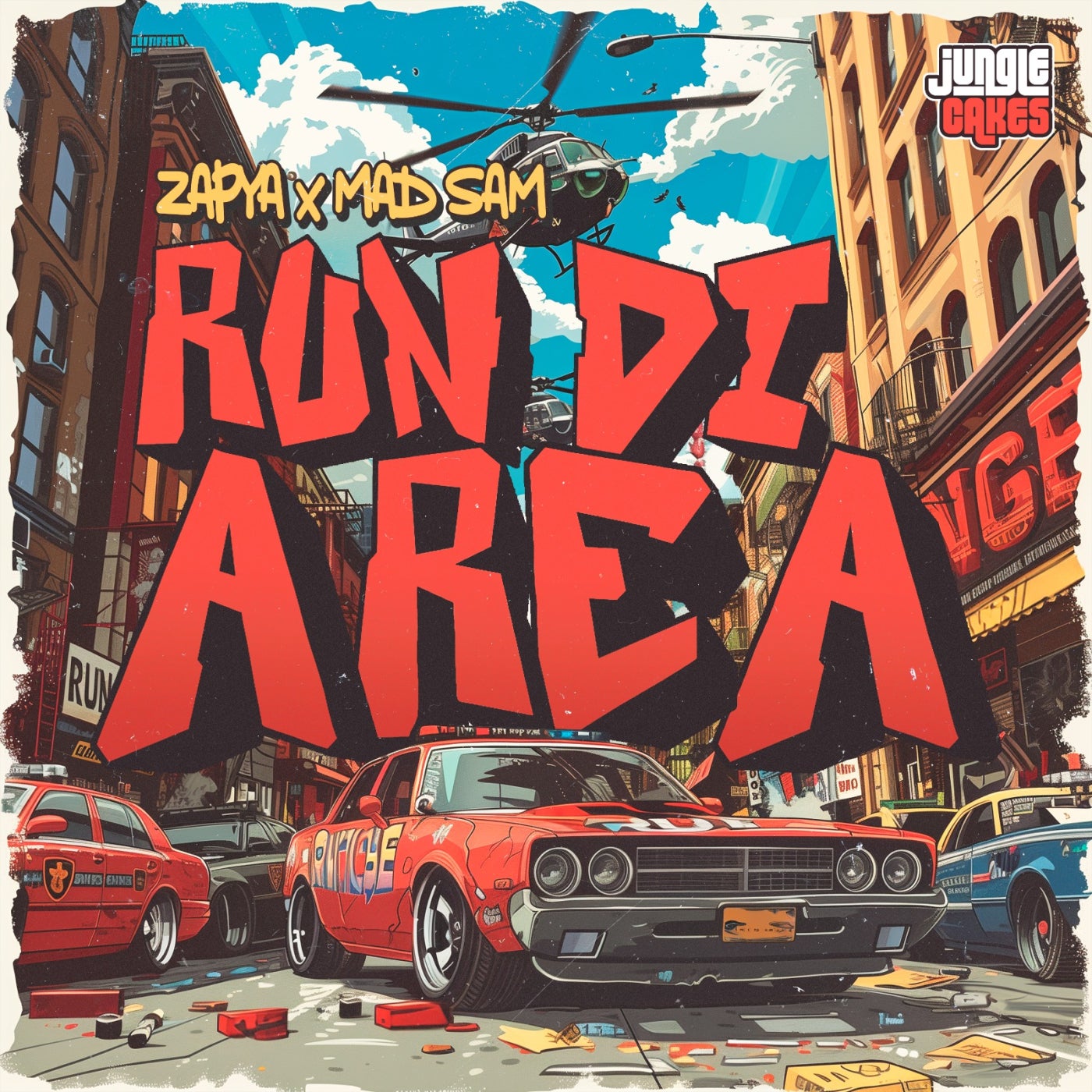 Cover - Mad Sam, Zapya - Run Di Area (Original Mix)