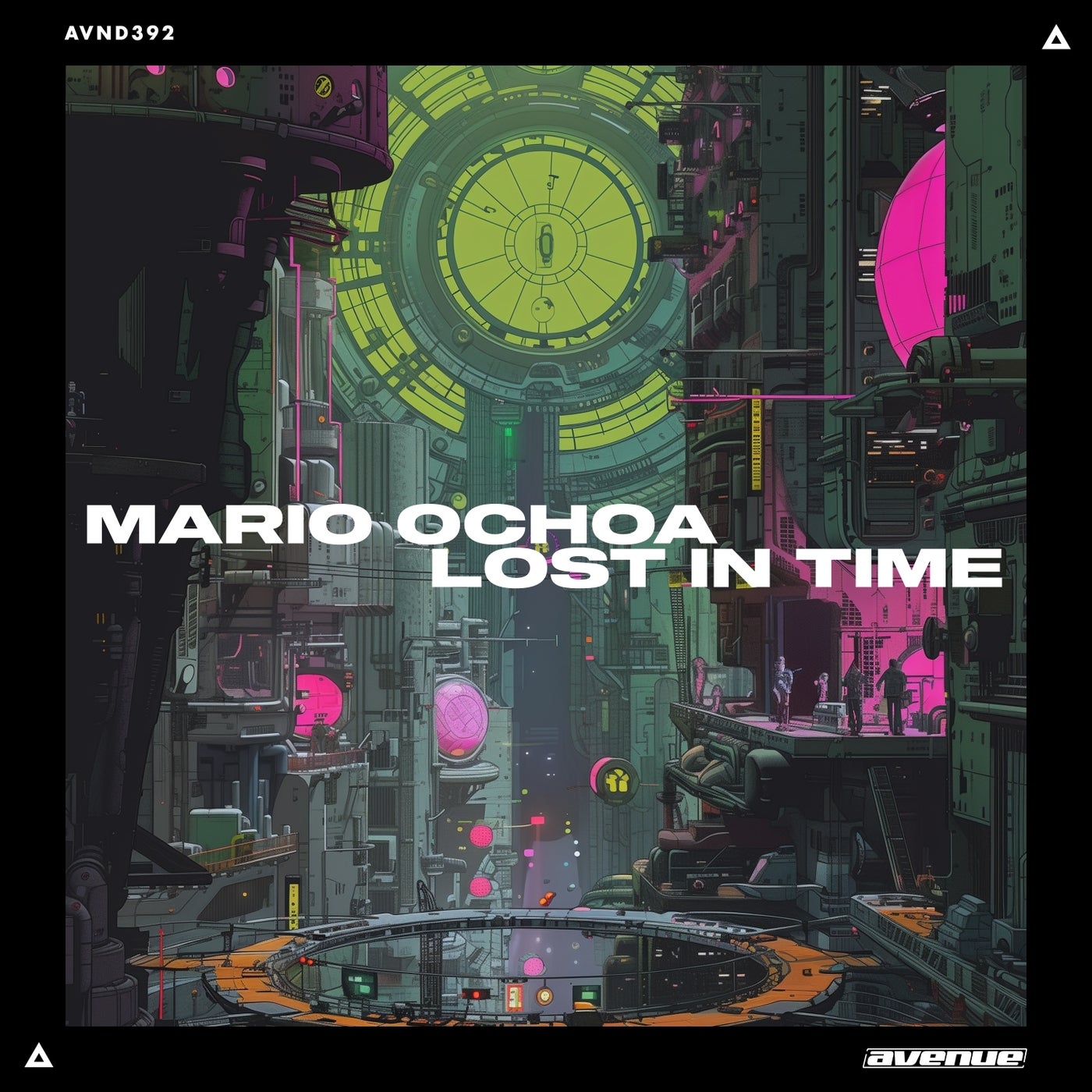 Cover - Mario Ochoa - Lost in Time (Original Mix)