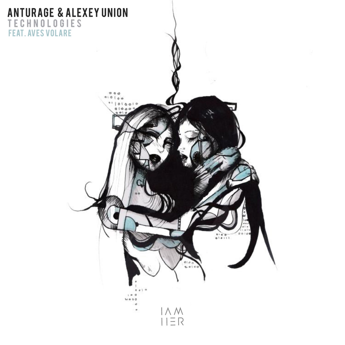 Cover - Anturage, Alexey Union, Aves Volare - Technologies (REBRN Remix)