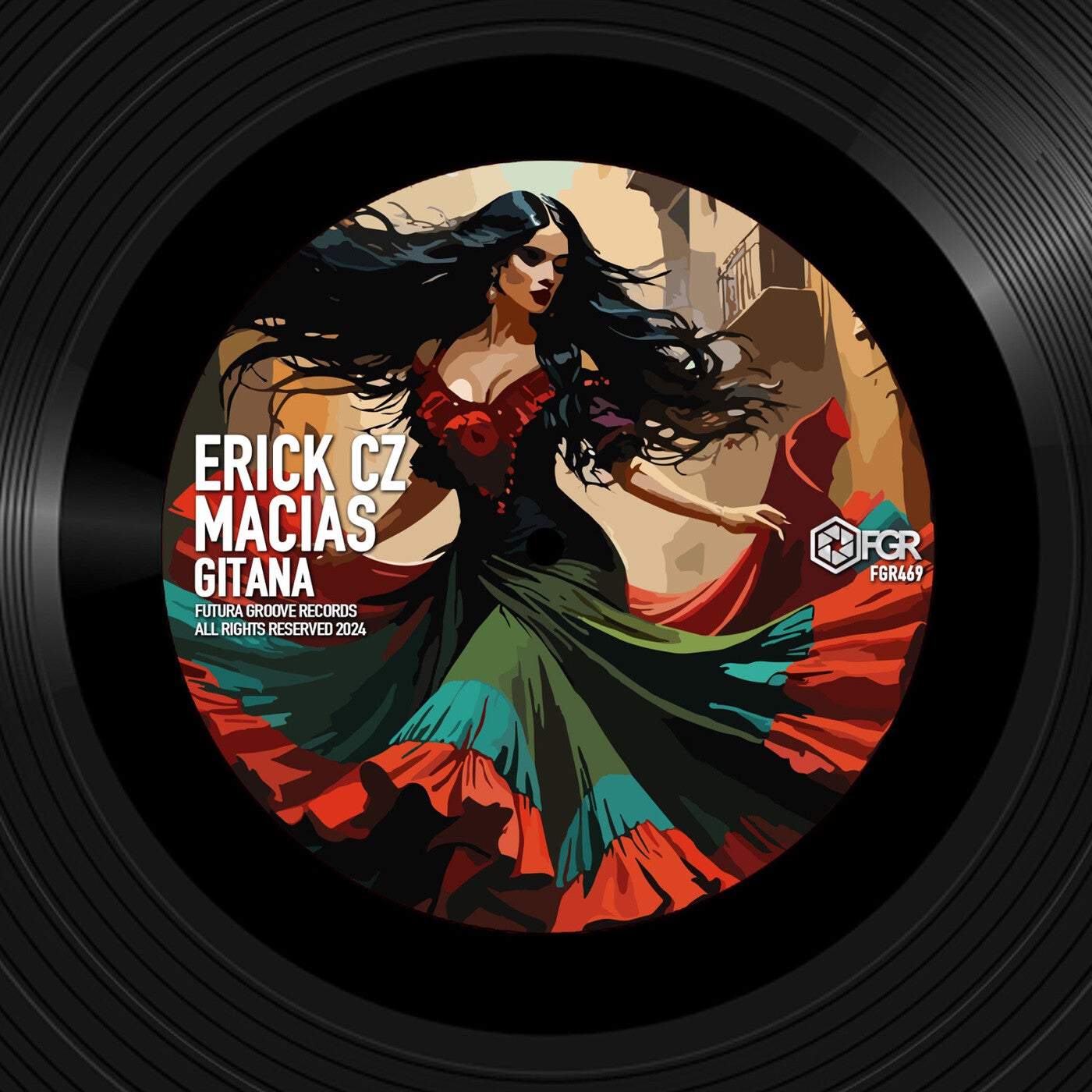 Cover - Erick Cz, Macias - Gitana (Original Mix)