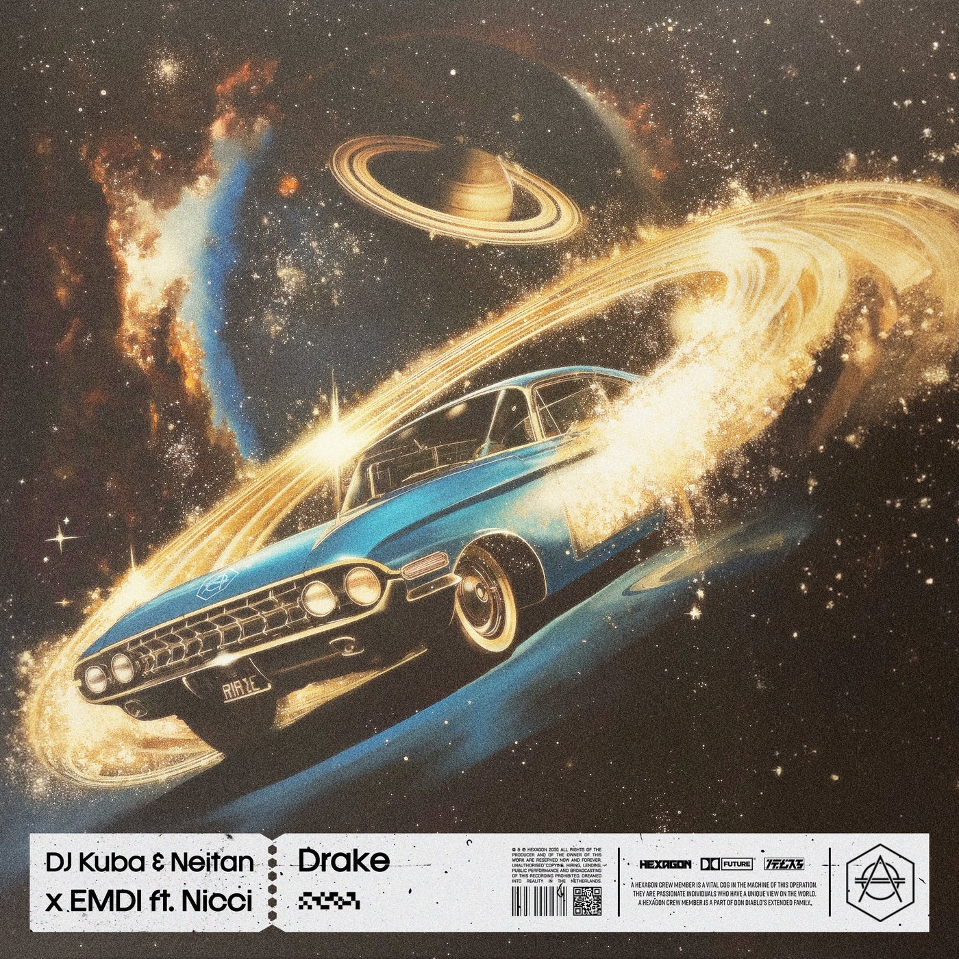 Cover - Neitan, Nicci, DJ Kuba, Emdi - Drake feat. Nicci (Extended Mix)