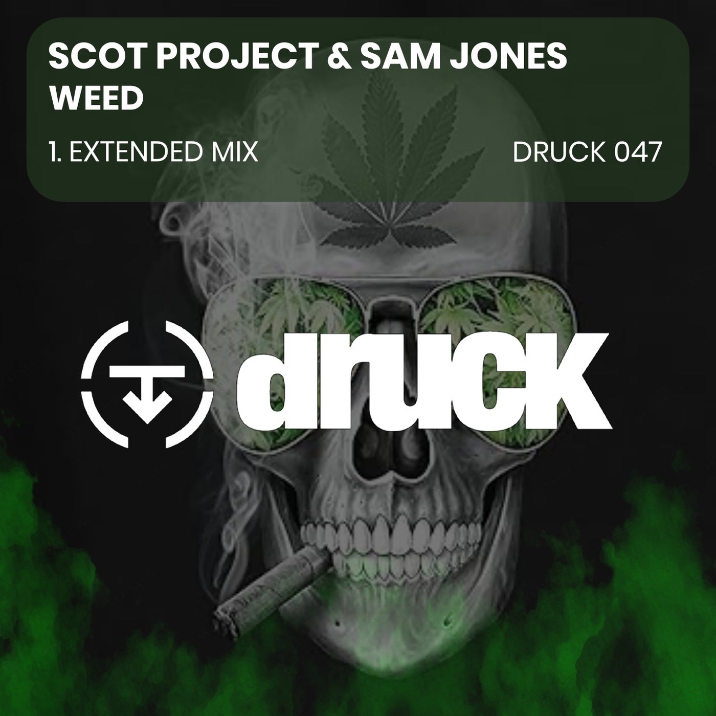 Cover - Scot Project, Sam Jones - WEED (Extended Mix)