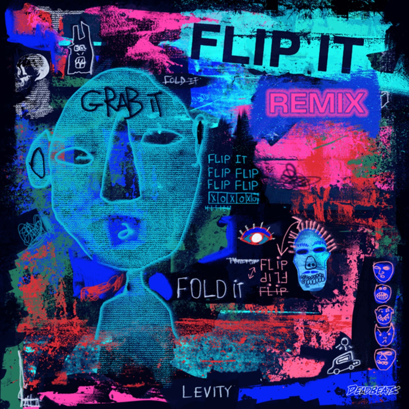 Cover - Blanke, Levity, Dem Jointz - Flip It (ÆON:MODE Remix)