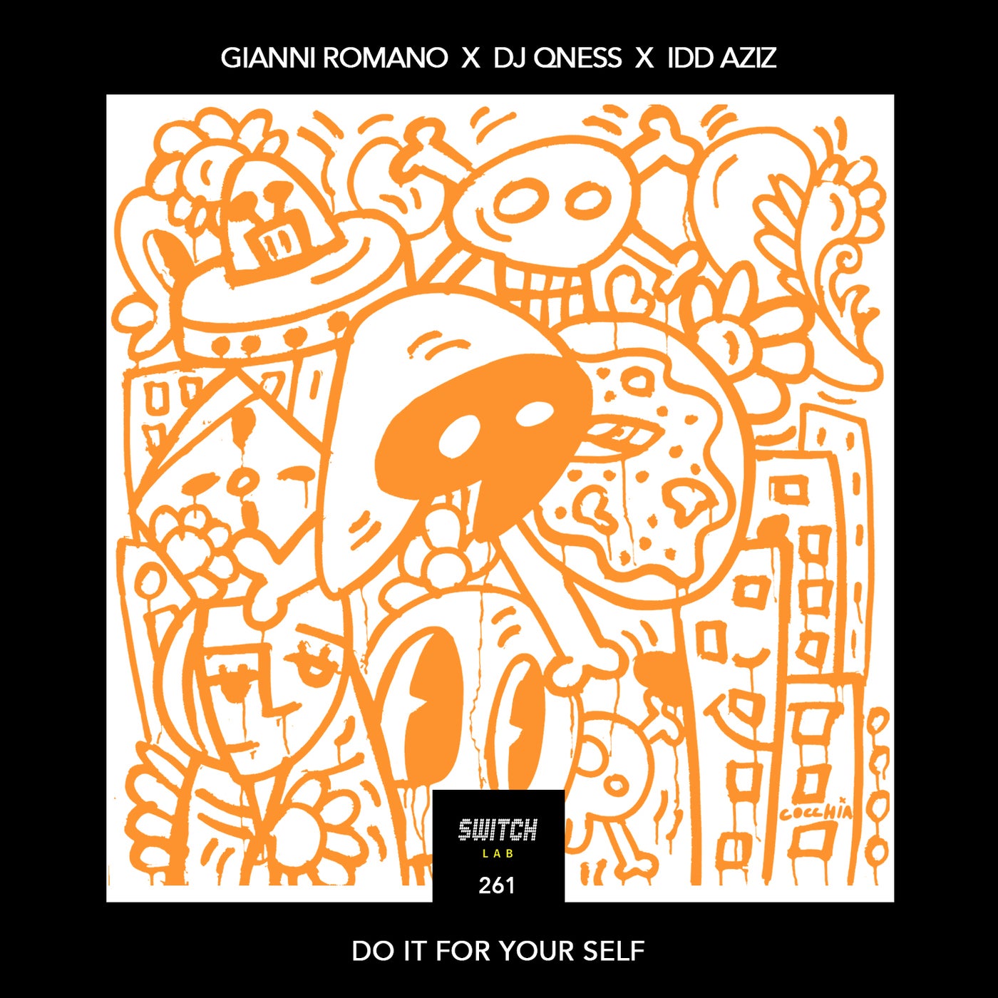 Cover - Gianni Romano, DJ Qness, Idd Aziz - Do It For Your Self (Original Mix)
