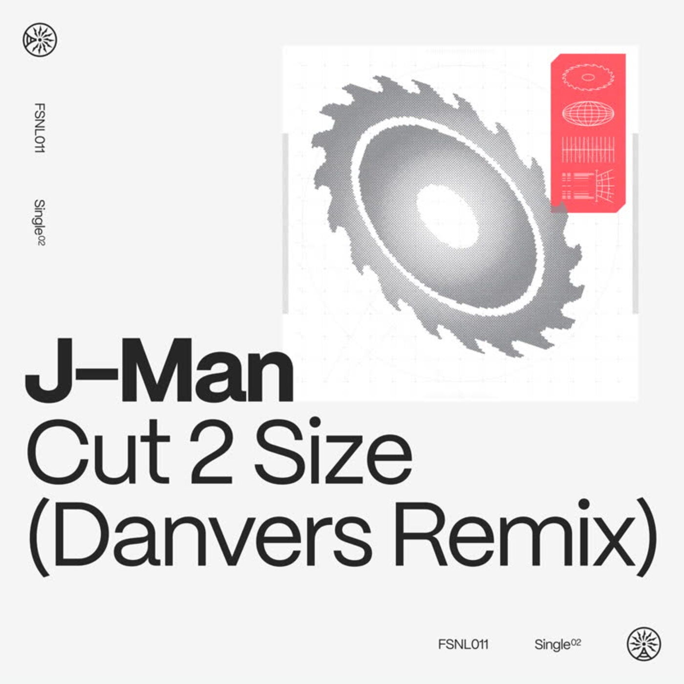 Cover - J-Man, Danvers - Cut 2 Size (Danvers Remix)