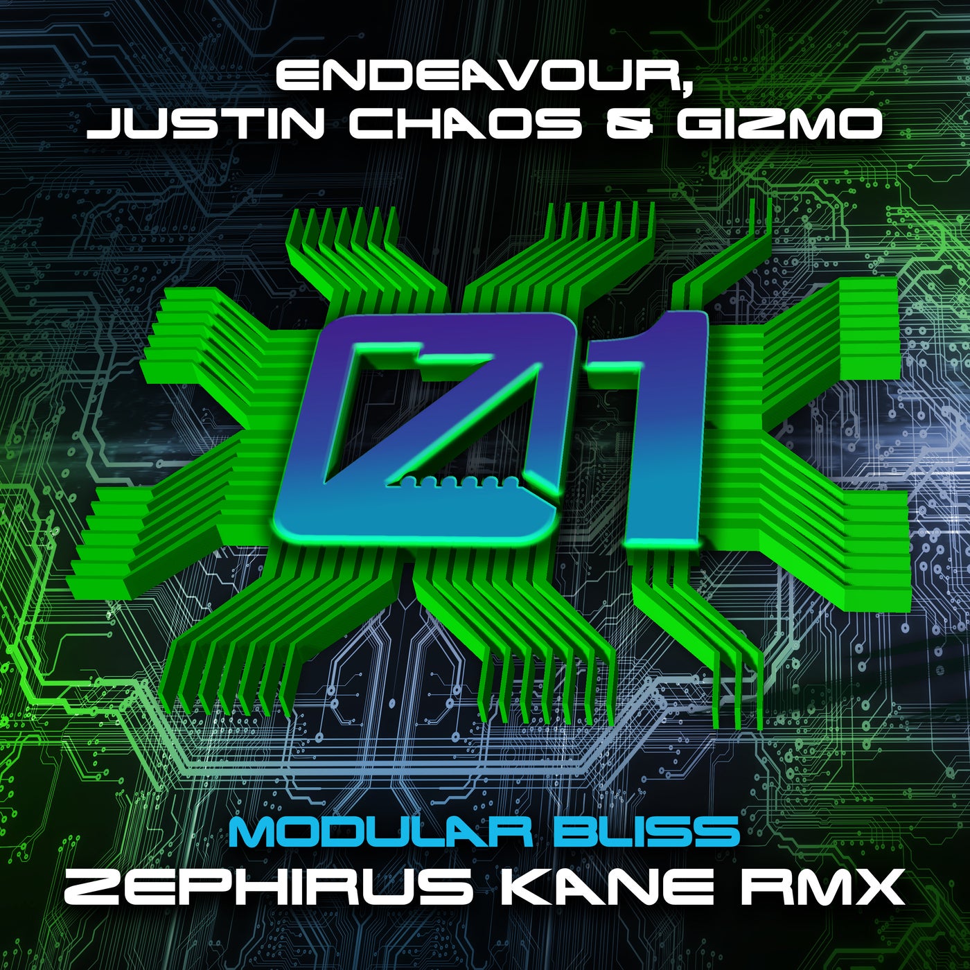 Cover - Endeavour, Gizmo, Justin Chaos - Modular Bliss (Zephirus Kane Remix)
