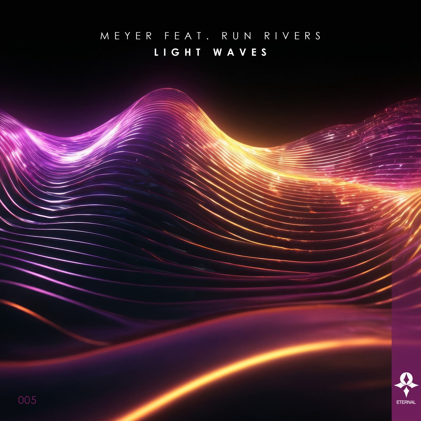 Cover - Meyer (ofc) - Light Waves (feat. Run Rivers) (Extended Mix)