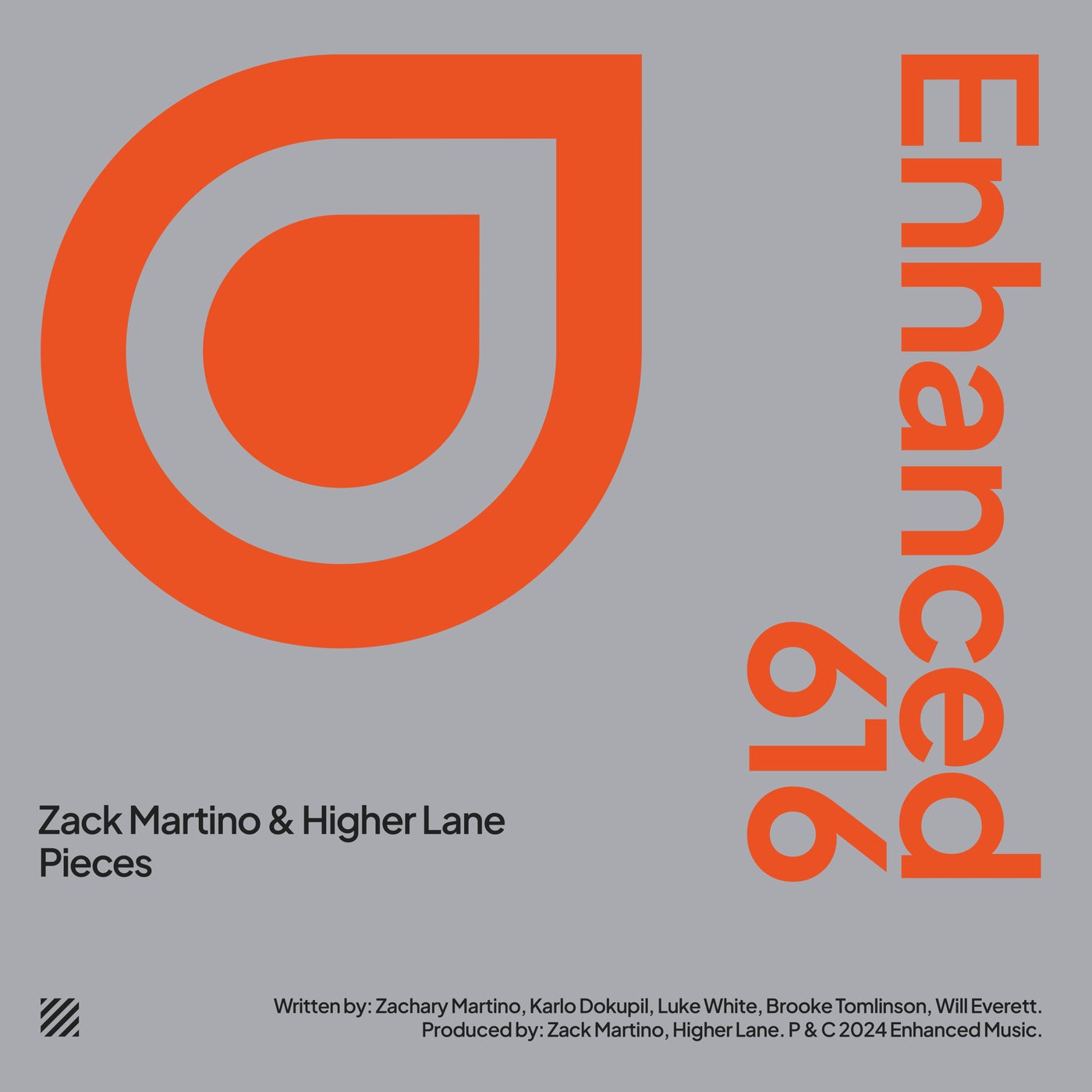 Cover - Zack Martino, Higher Lane - Pieces (Extended Mix)