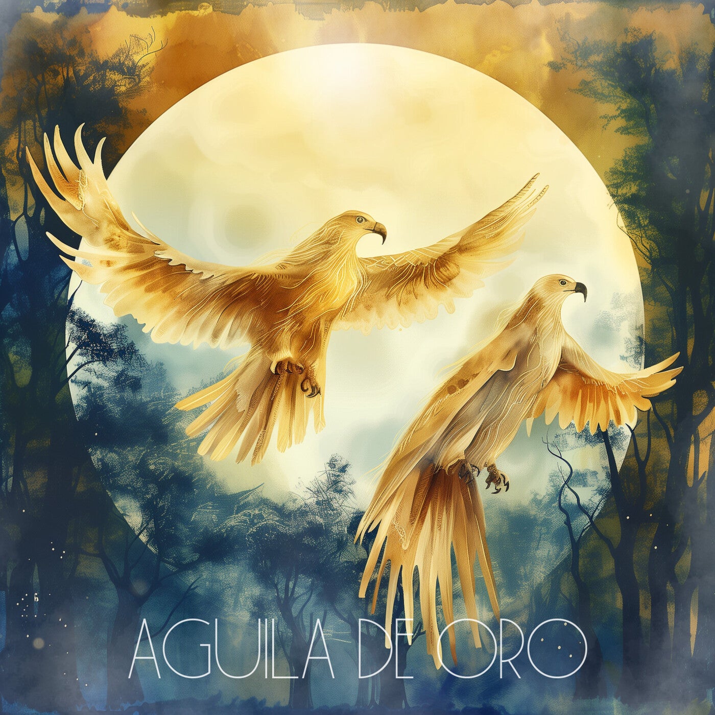 Cover - UAK, Sariel Orenda, Little Whale - Aguila de Oro (Ecstatic Mix)