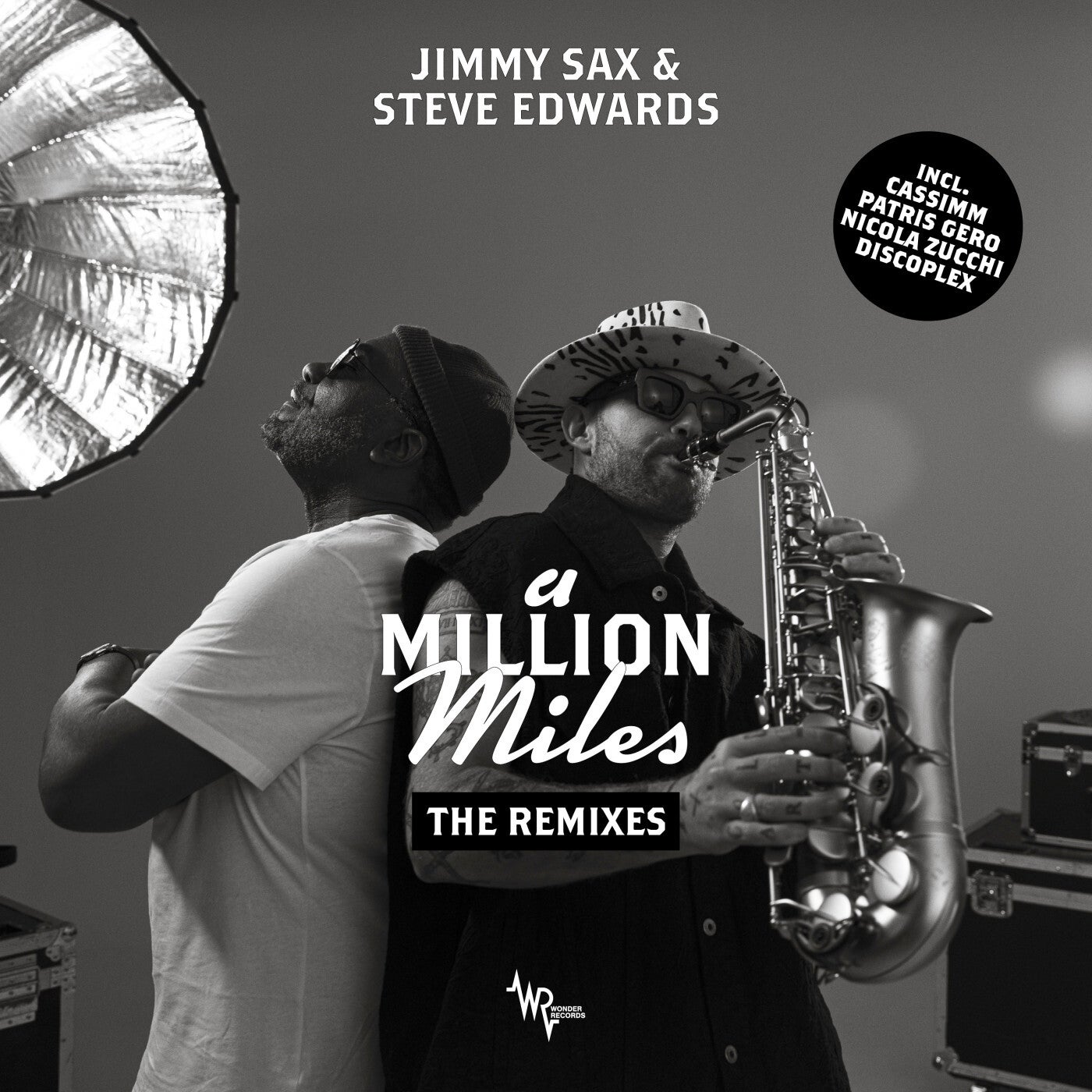 Cover - Steve Edwards, Jimmy Sax - A Million Miles (Patris Gero Remix)