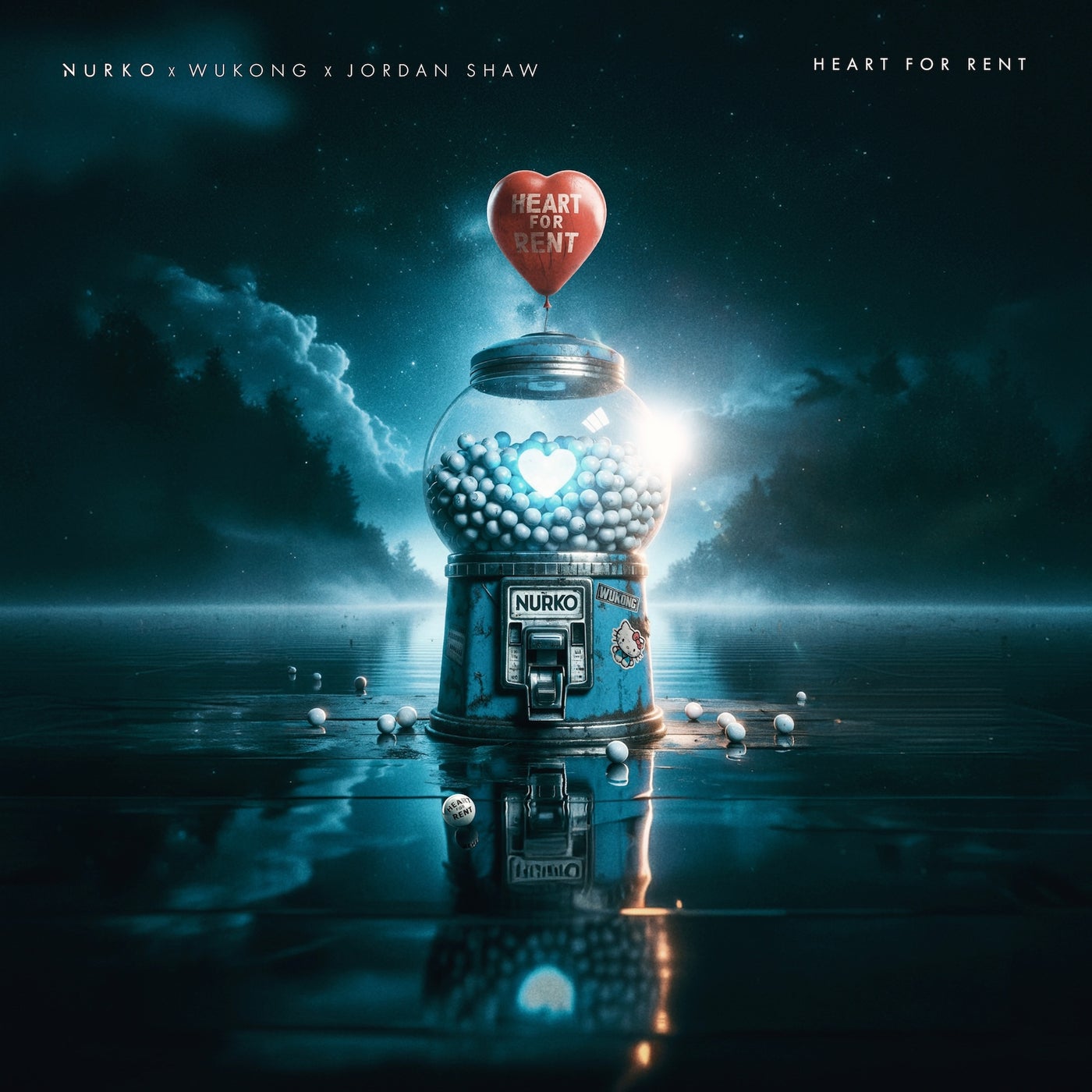 Cover - Jordan Shaw, Nurko, WUKONG - Heart for Rent (Original Mix)