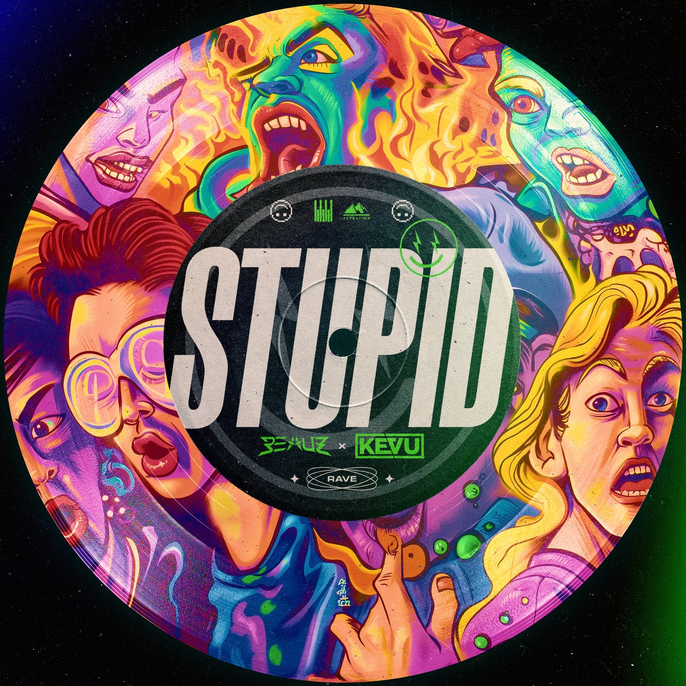 Cover - KEVU, Beauz - Stupid (Extended Mix)