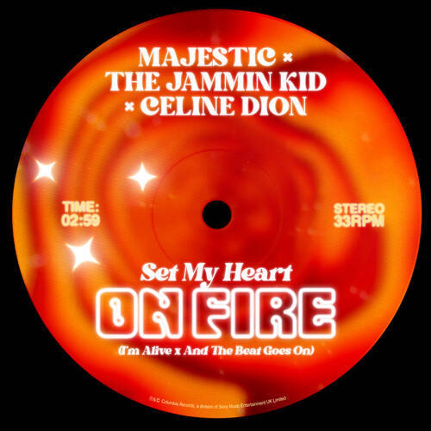Cover - Majestic, Celine Dion, The Jammin Kid - Set My Heart On Fire (I'm Alive x And The Beat Goes On) (Majestic VIP Extended Mix)