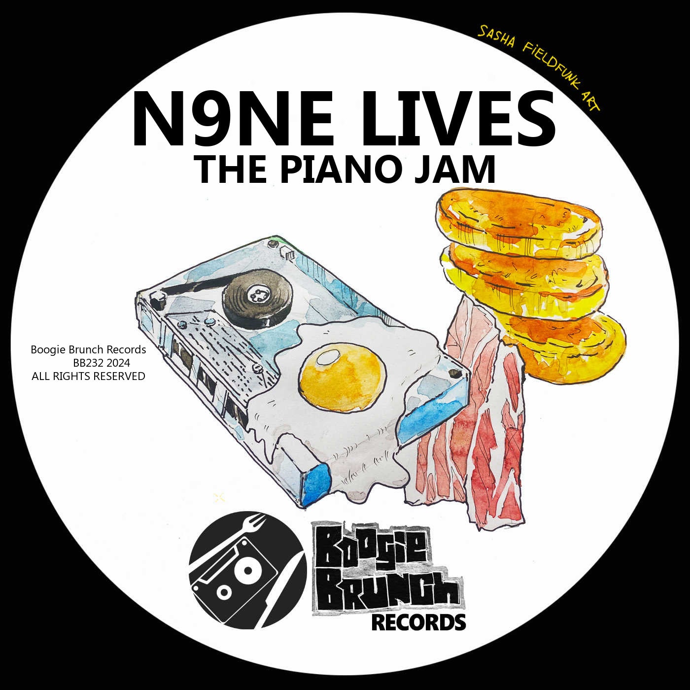 Cover - N9NE LIVES - The Piano Jam (Original Mix)