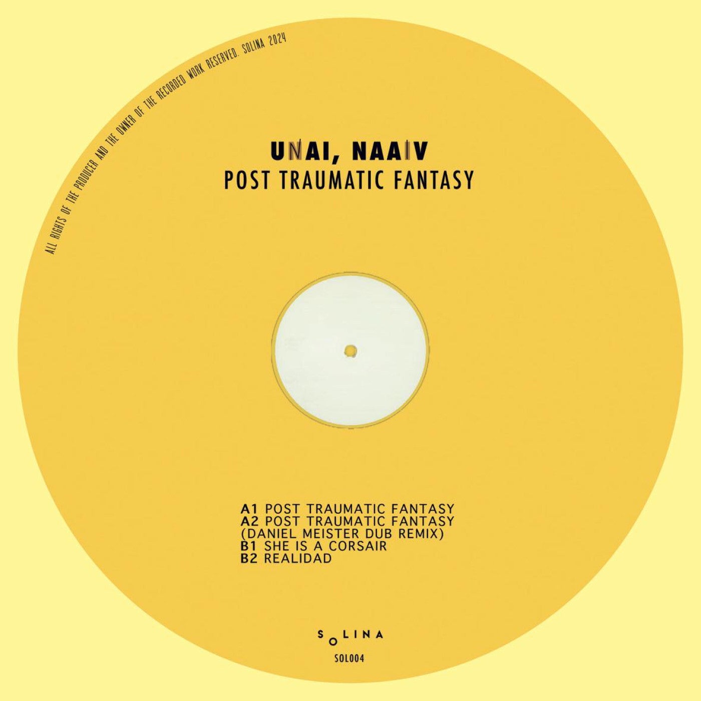 Cover - NAAiV, UNAI (ES) - Realidad (Original Mix)