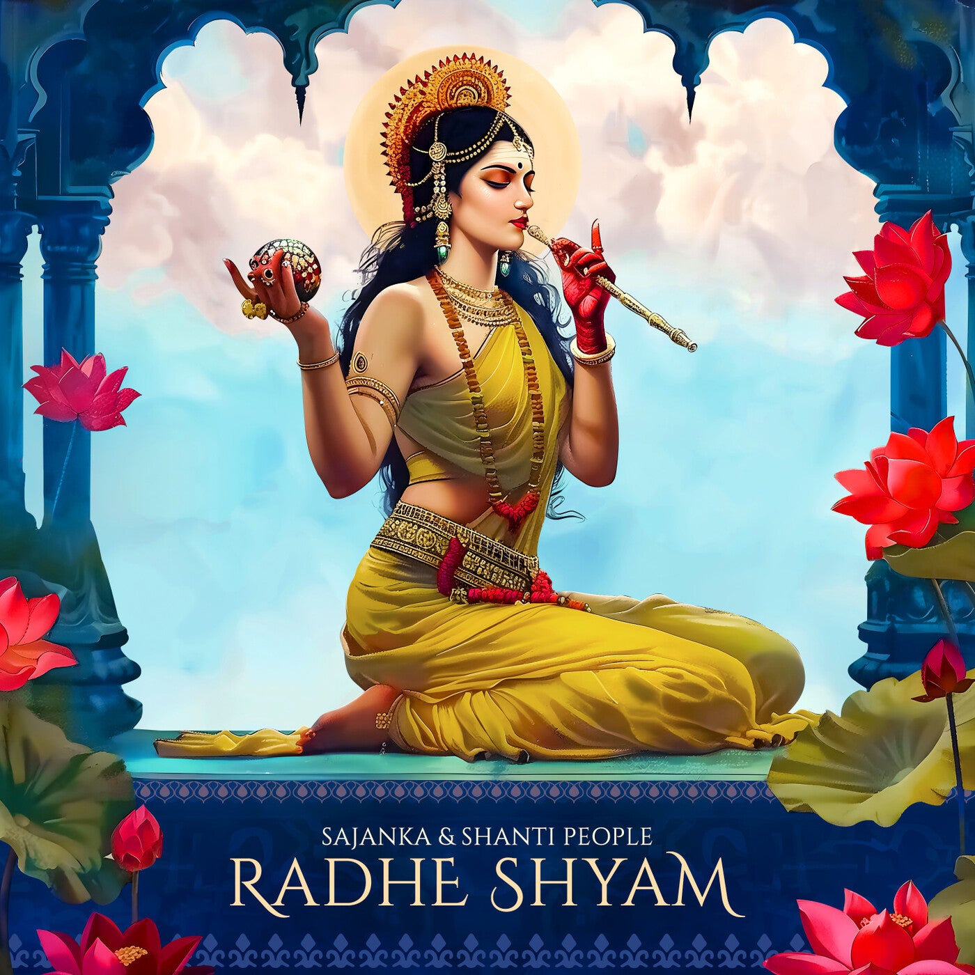 Cover - Shanti People, Sajanka - Radhe Shyam (Original Mix)