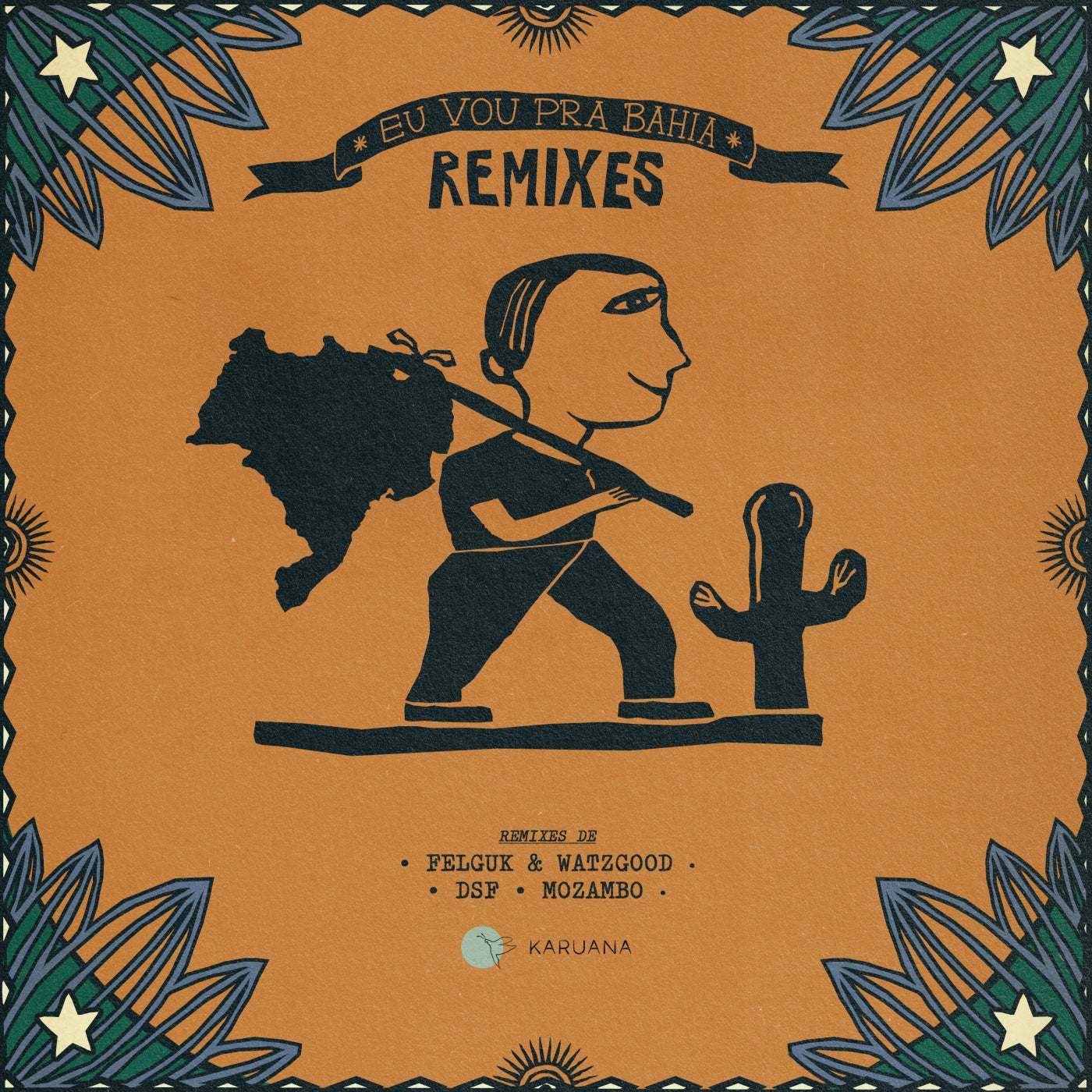 Cover - DOT (BR) - Eu Vou Pra Bahia feat. Rachel Reis (DSF Extended Remix)