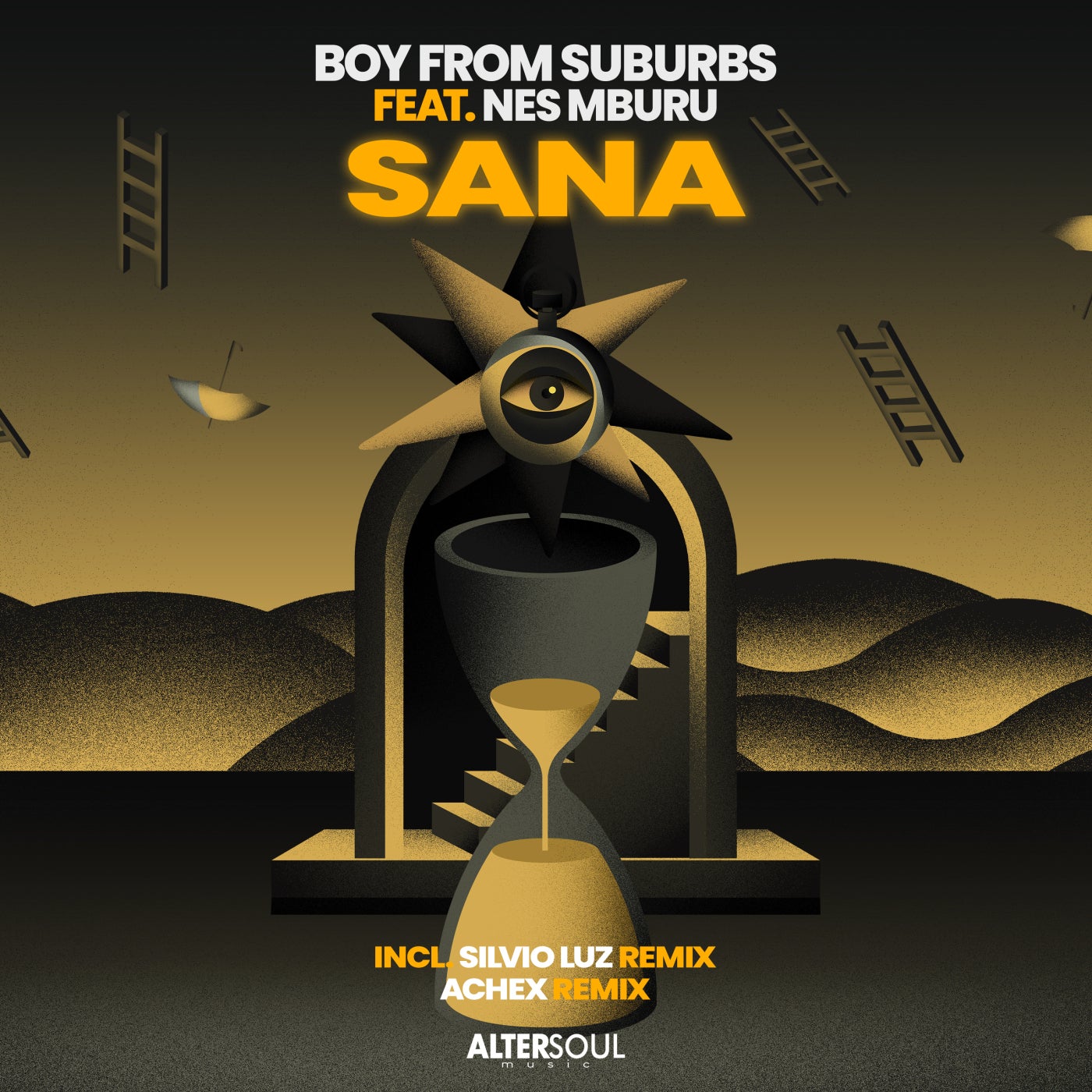 Cover - Nes Mburu, Boy From Suburbs - Sana (Silvio Luz Remix)