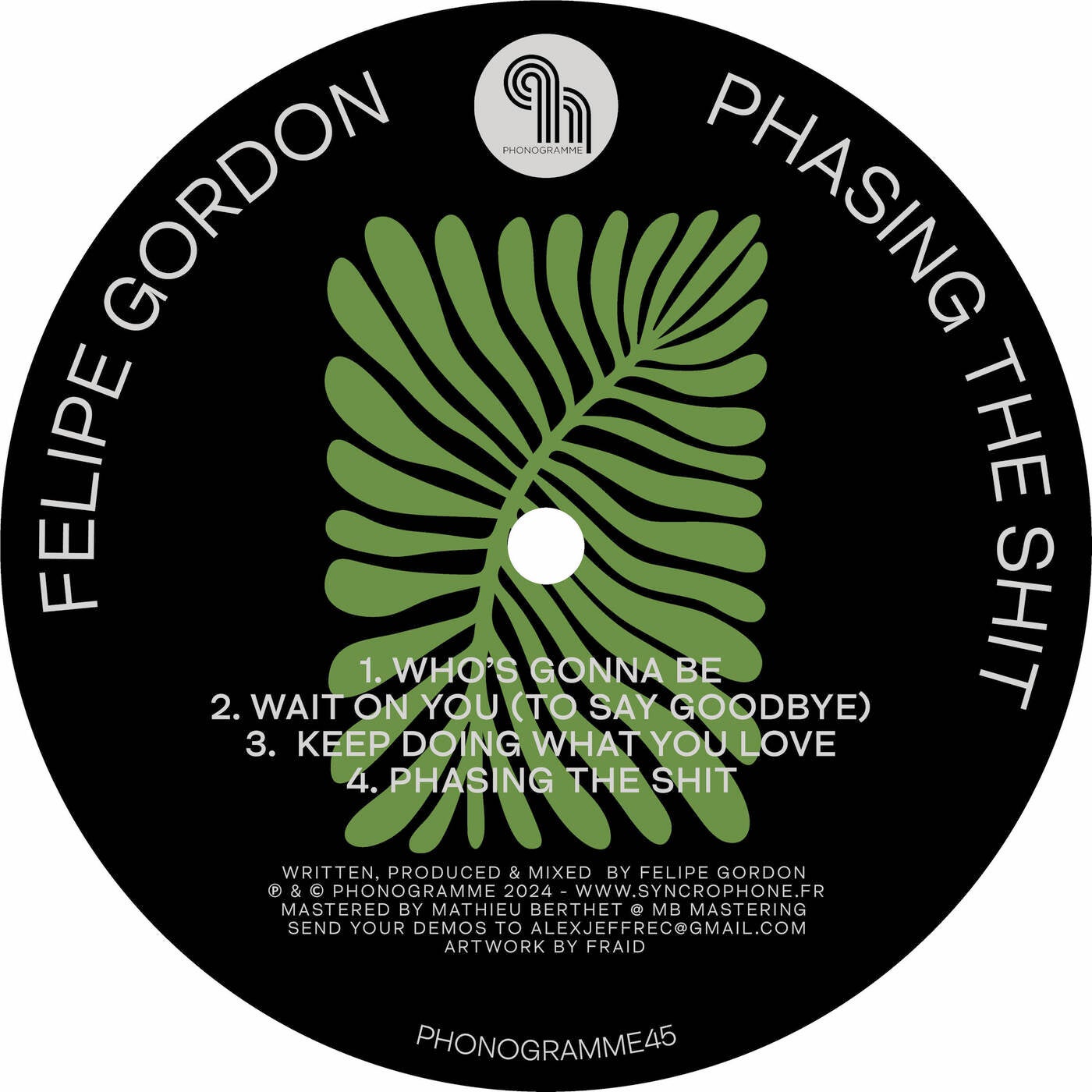 Cover - Felipe Gordon - Wait on You (Say Goodbye) (Original Mix)