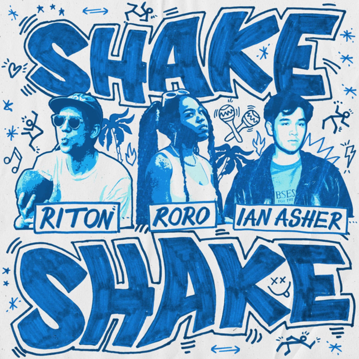 Cover - Riton, RoRo, Ian Asher - Shake, Shake (Extended Mix)