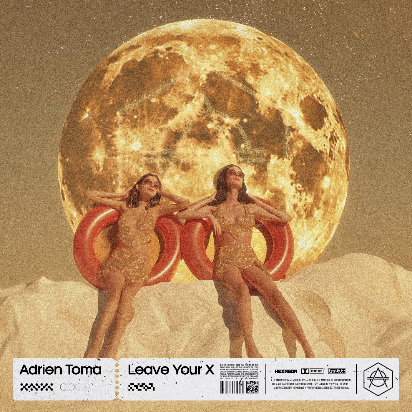 Cover - Adrien Toma - Leave Your X (Extended Mix)