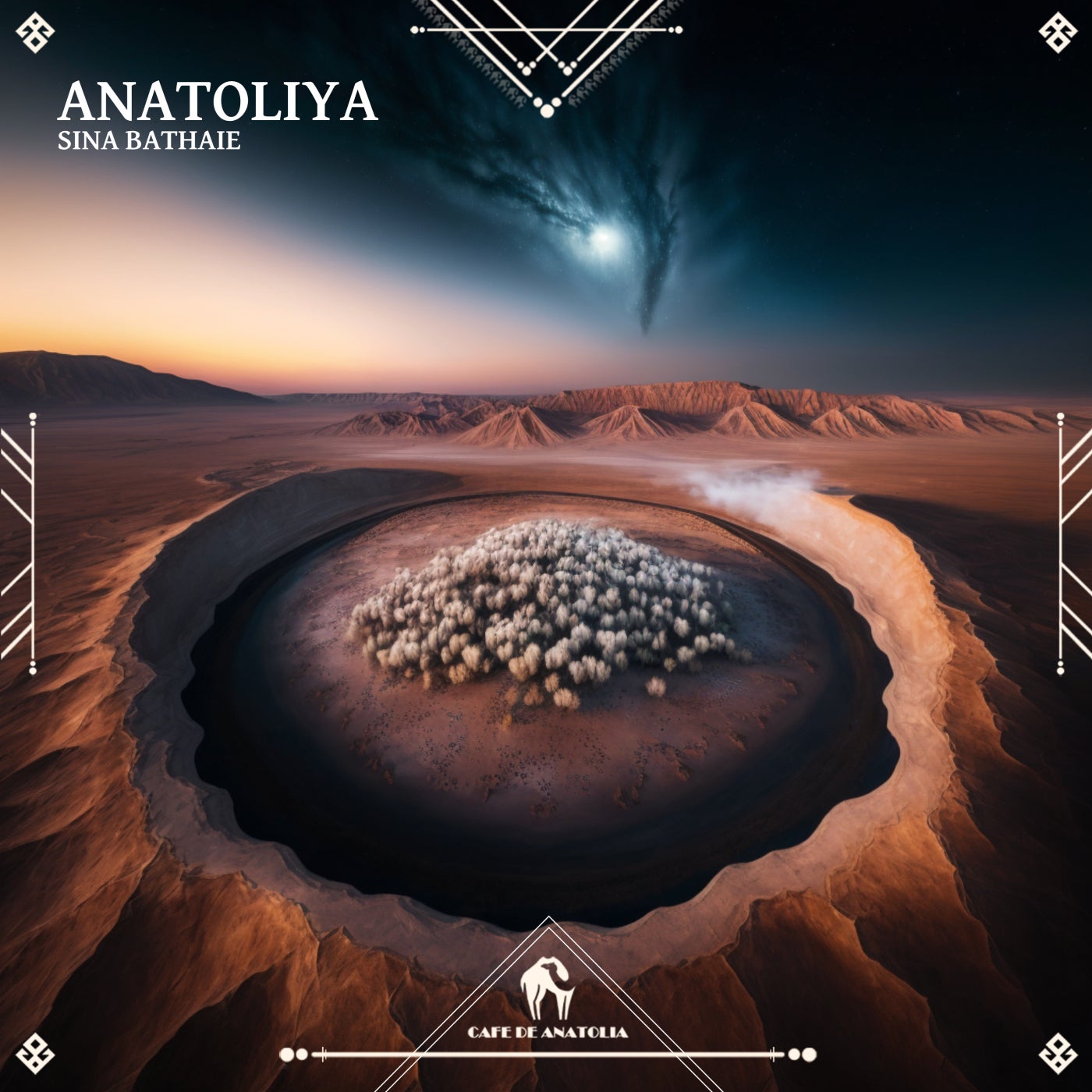 Cover - Cafe De Anatolia, Sina Bathaie - Anatoliya (Original Mix)
