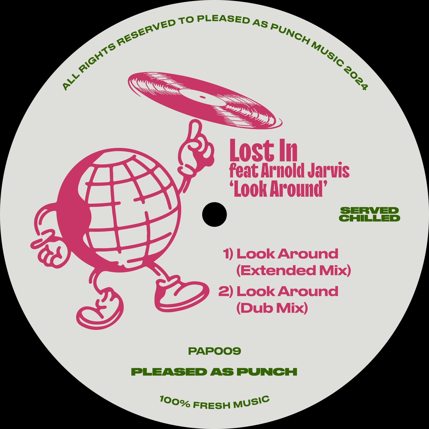 Cover - Lost In - Look Around (Extended Dub Mix)