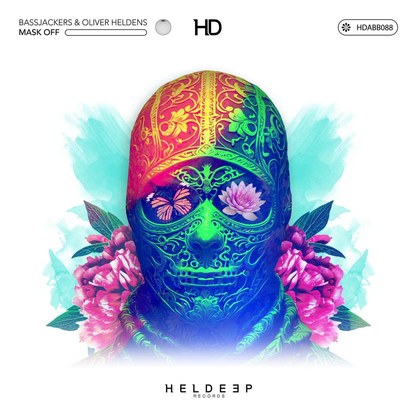 Cover - Bassjackers, Oliver Heldens - MASK OFF (Extended Mix)