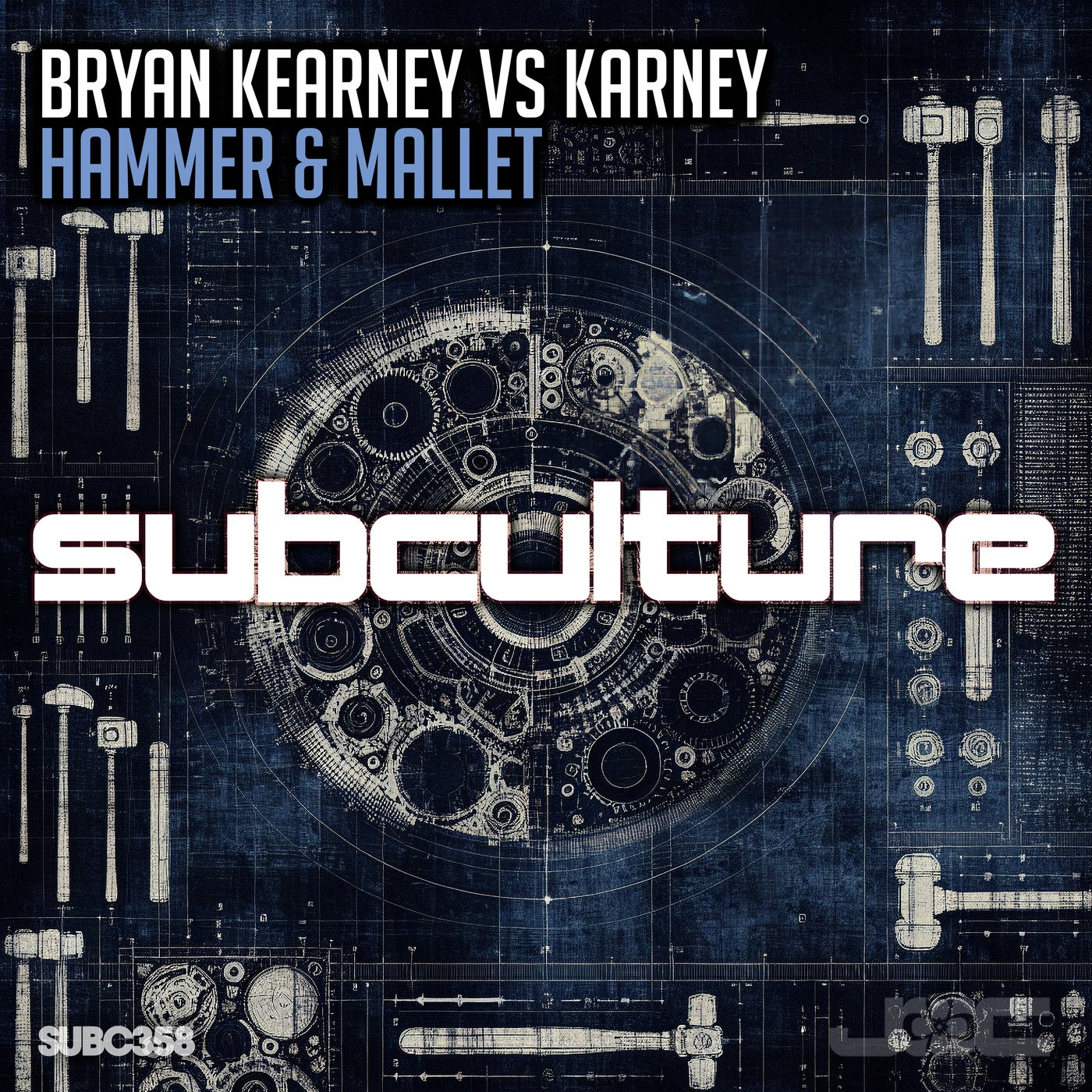Cover - Bryan Kearney, Karney - Hammer & Mallet (Extended Mix)