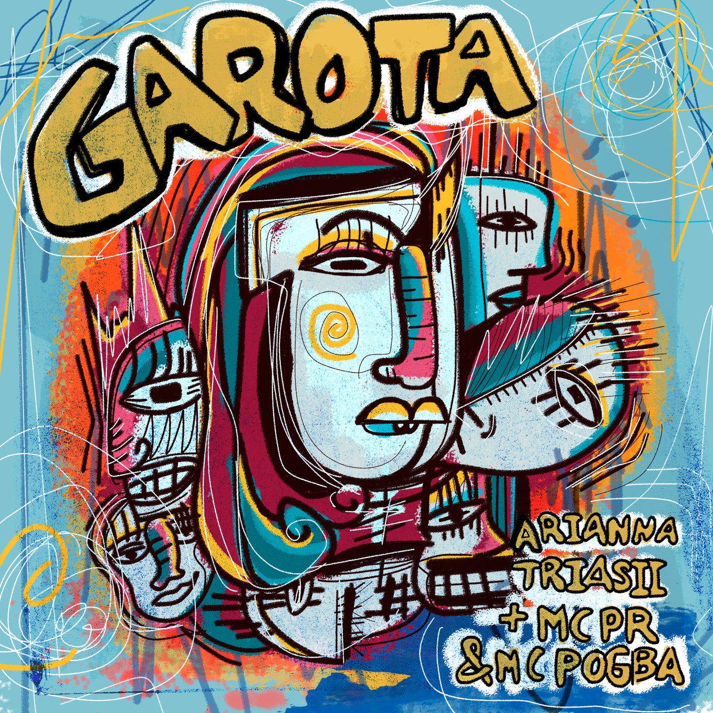 Cover - MC PR, Arianna Triassi, Mc Pogba - Garota (Extended Mix)