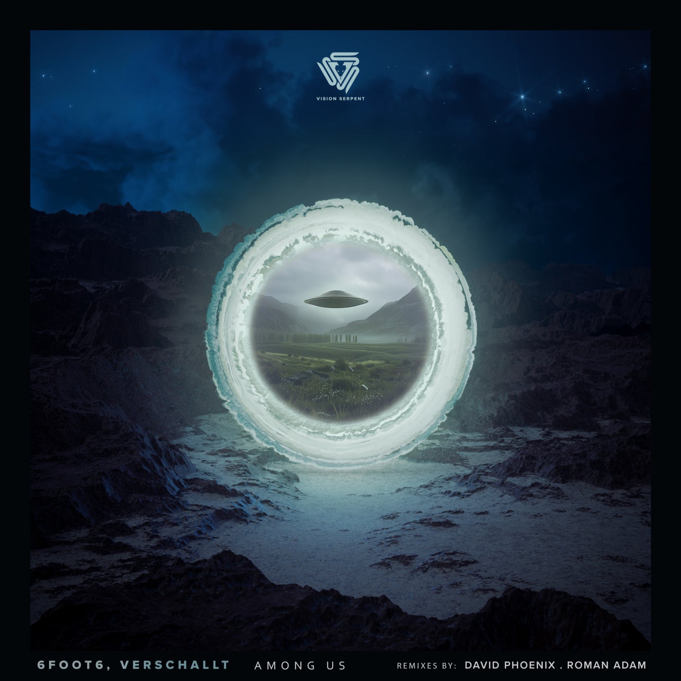 Cover - Verschallt - Flying Saucer (Roman Adam Remix)