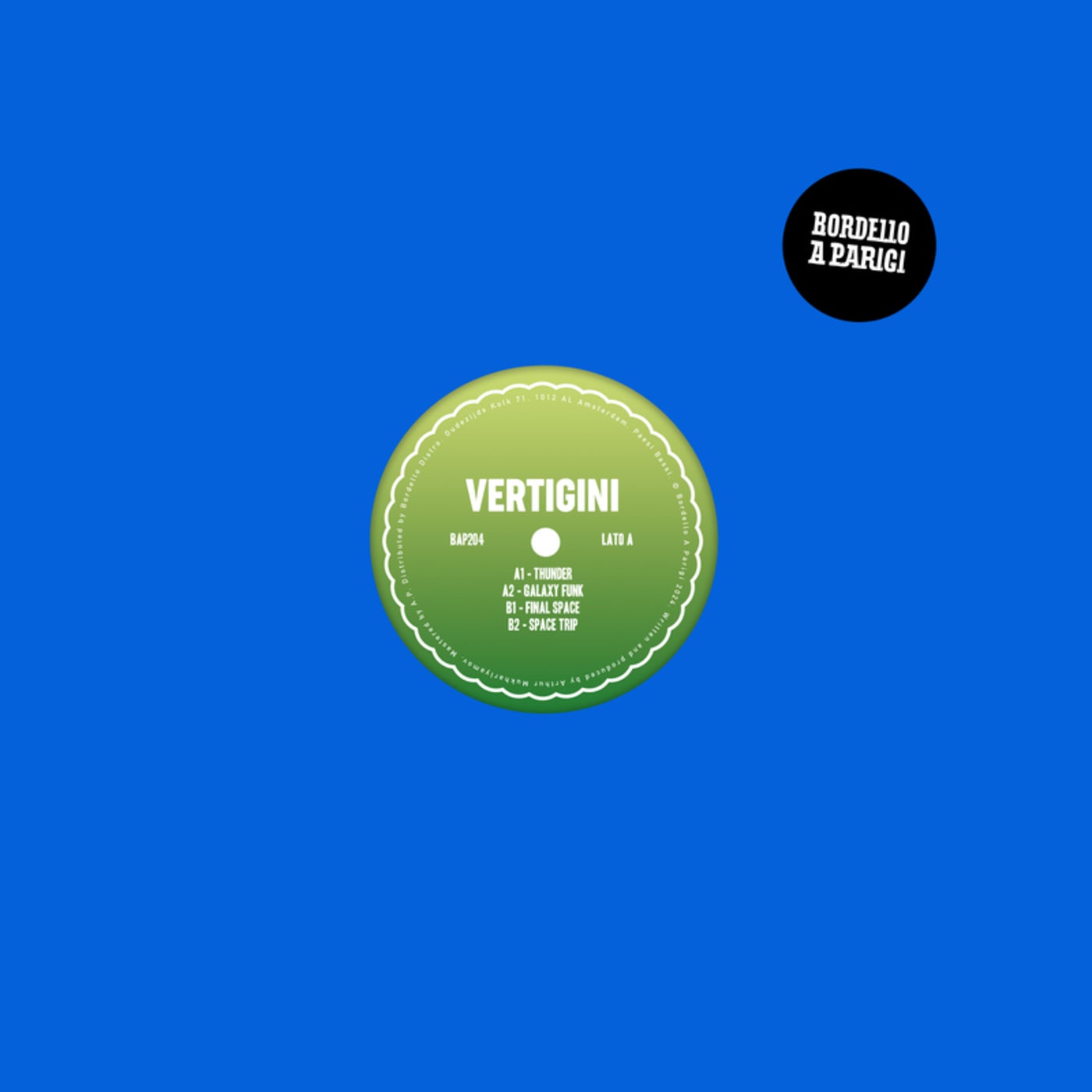 Cover - Vertigini - Thunder (Original Mix)