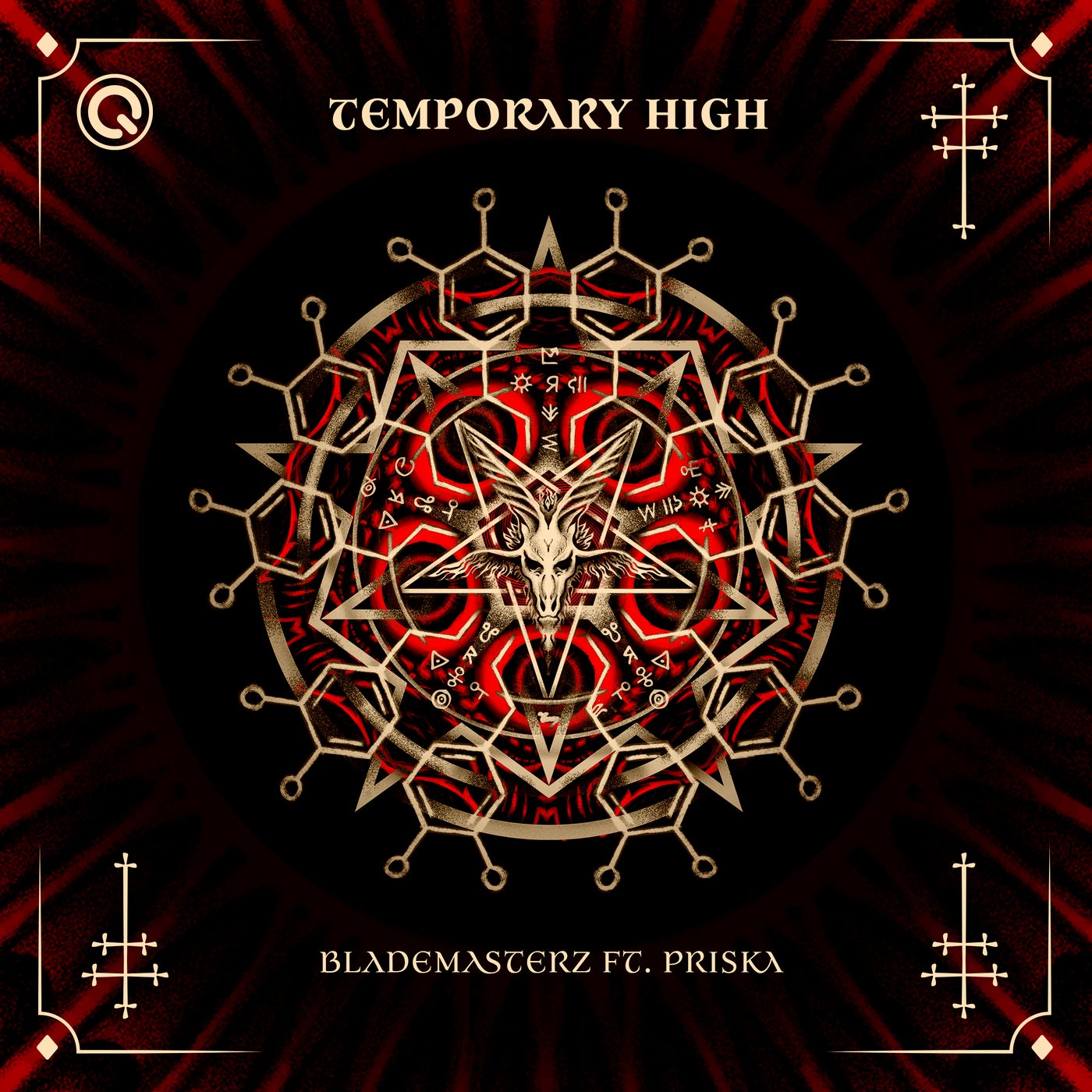 Cover - Brennan Heart, Blademasterz, PRISKA - Temporary High Part II ((Brennan Heart & Toneshifterz Extended Remix))