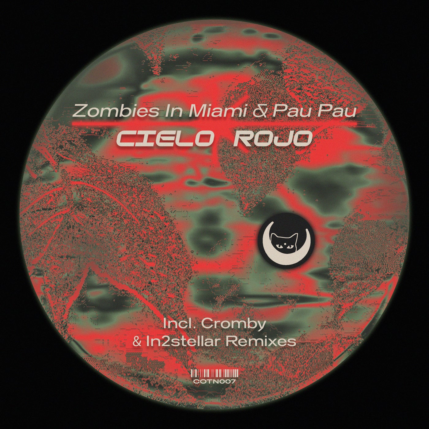 Cover - Zombies In Miami, PAU PAU - Cielo Rojo (Cromby Remix)
