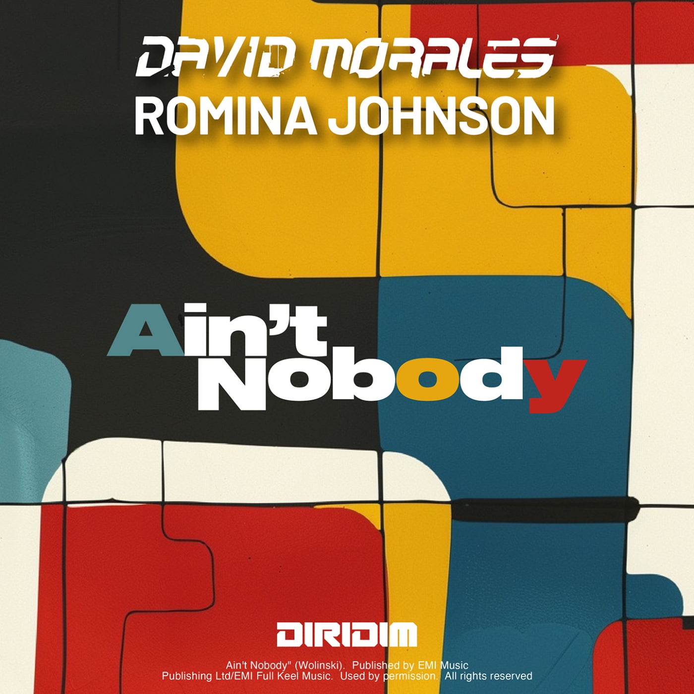 Cover - David Morales, Romina Johnson - AIN'T NOBODY (Extended Instrumental Mix)