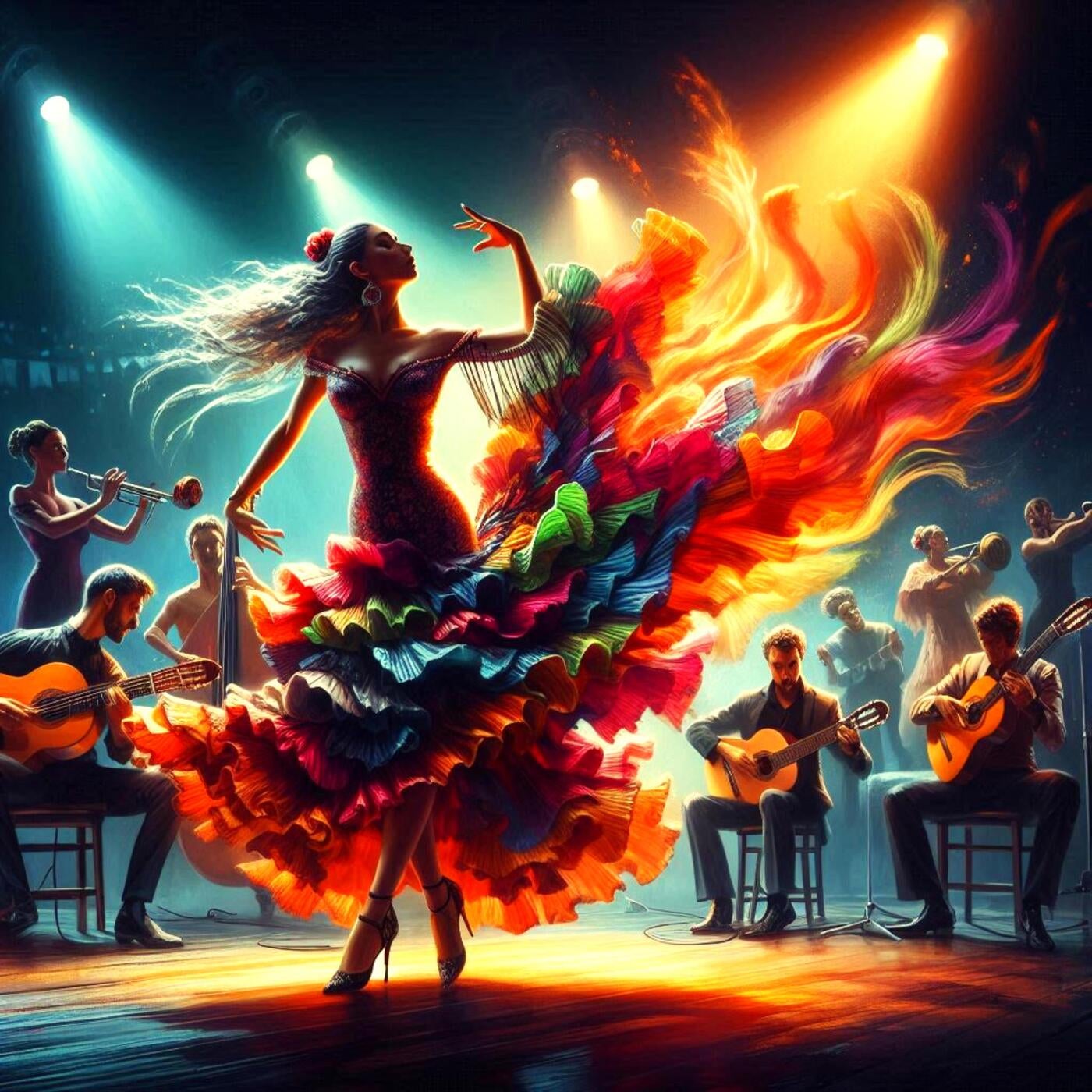 Cover - Latino Vibes - Flamenco Frenzied Beats (Original Mix)
