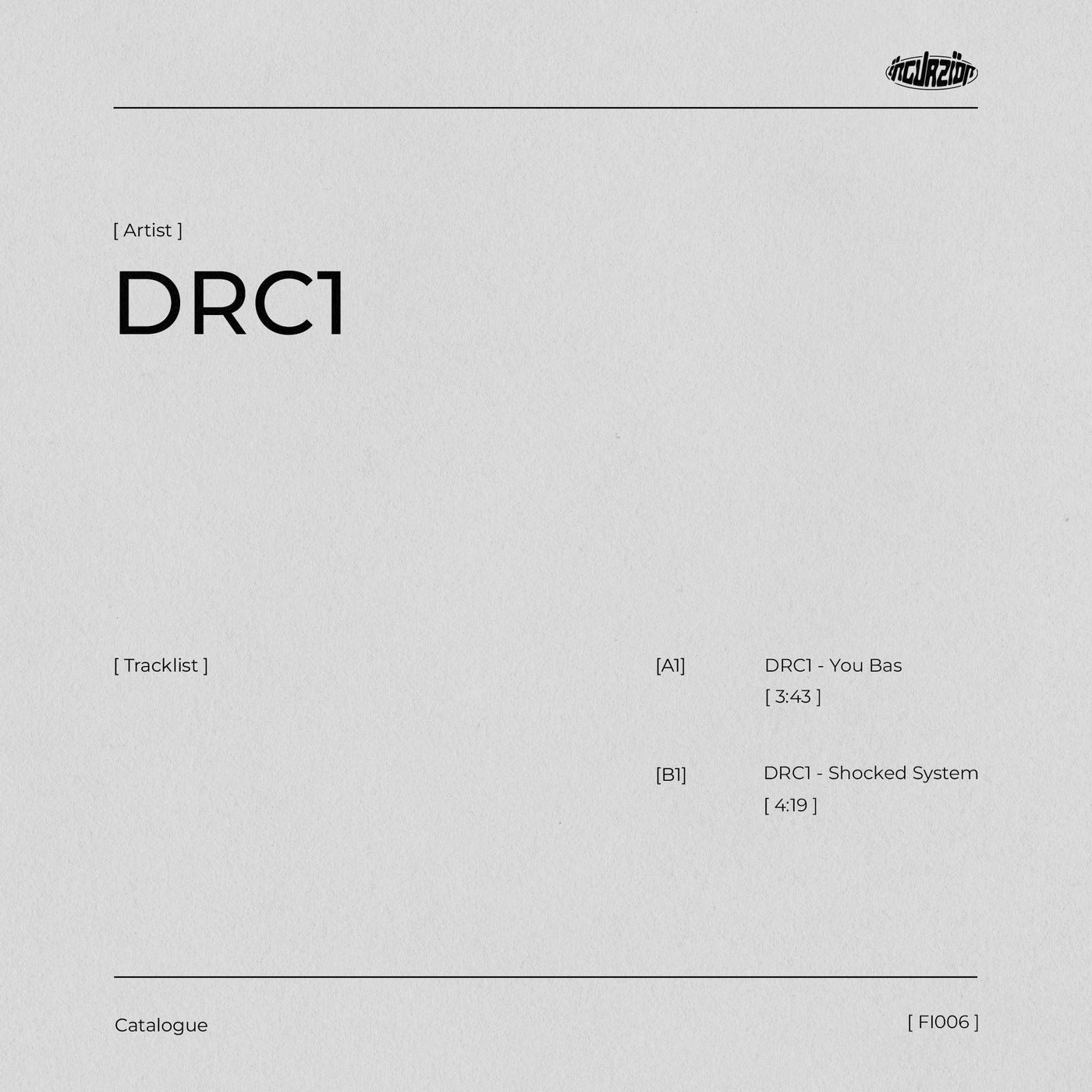 Cover - DRC1 - You Bas (Original Mix)