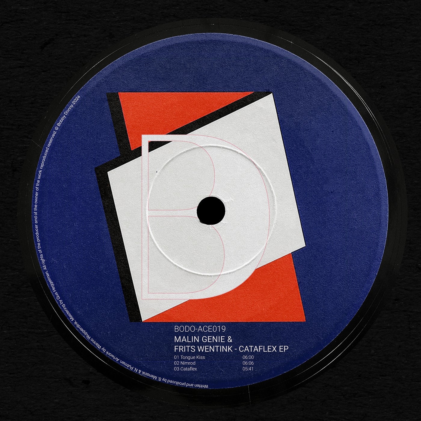 Cover - Malin Genie, Frits Wentink - Tongue Kiss (Original Mix)