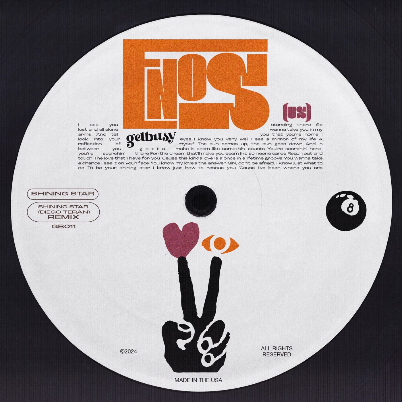 Cover - ENOS (US) - Shining Star (Original Mix)