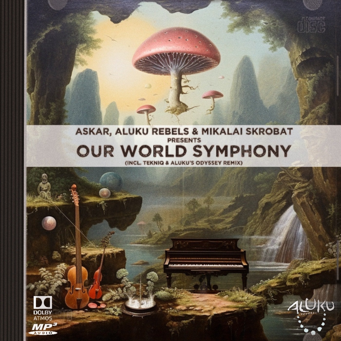 Cover - Askar, Aluku Rebels, Mikalai Skrobat - Our World Symphony (TekniQ & Aluku's Odyssey Remix)