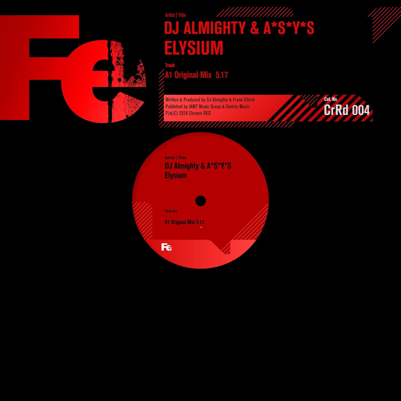 Cover - A*S*Y*S, Dj Almighty - Elysium (Original Mix)