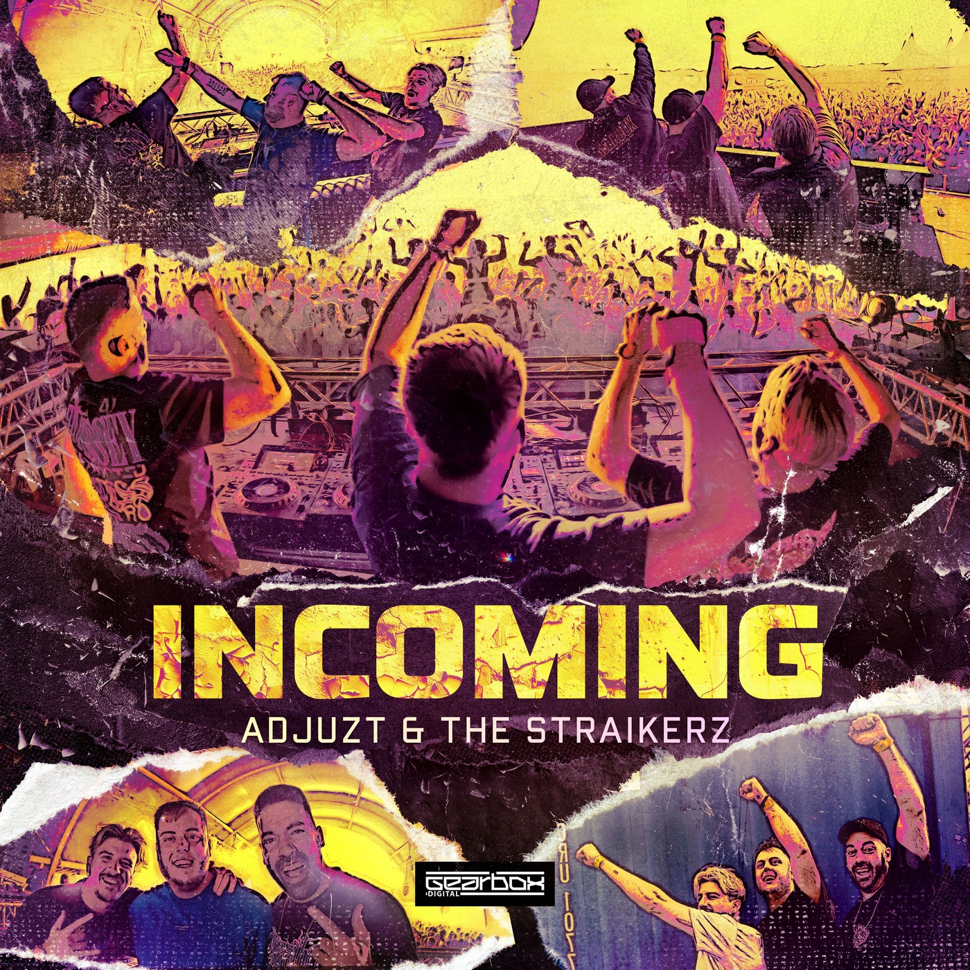 Cover - The Straikerz, Adjuzt - Incoming (Extended Mix)